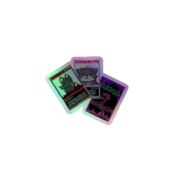 Creatures of Legend | Hell Cardz Collection Holographic Sticker product image (1)