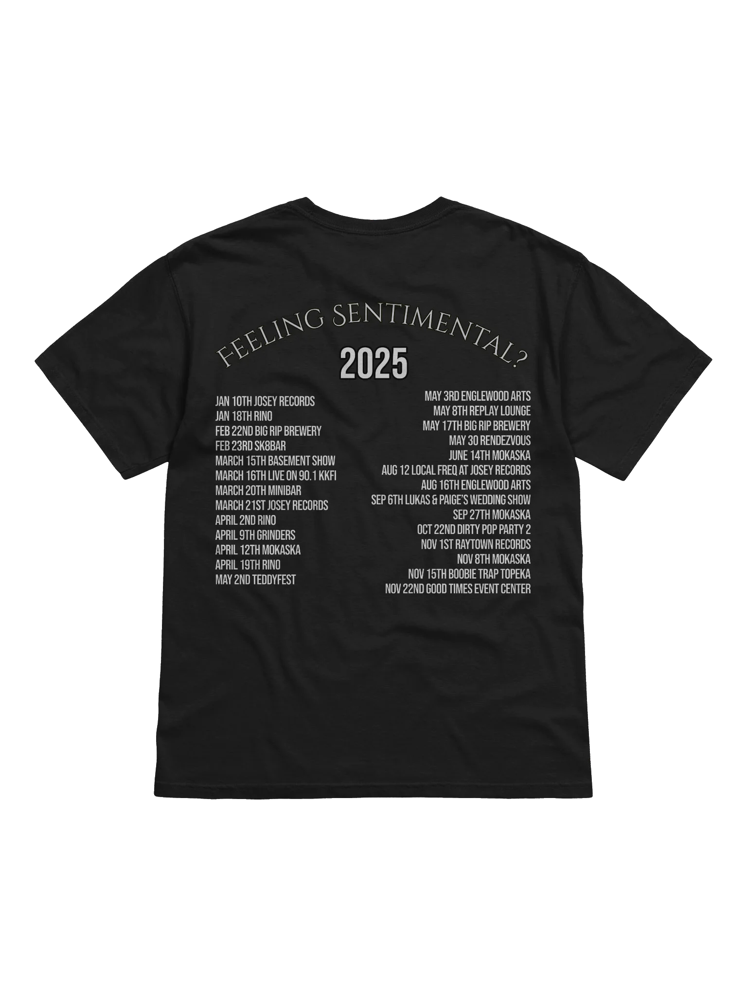 Metal Logo 2025 Road Tee product image (4)