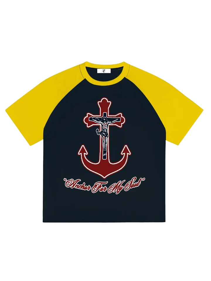 Anchor for My Soul Raglan Tee product image (2)