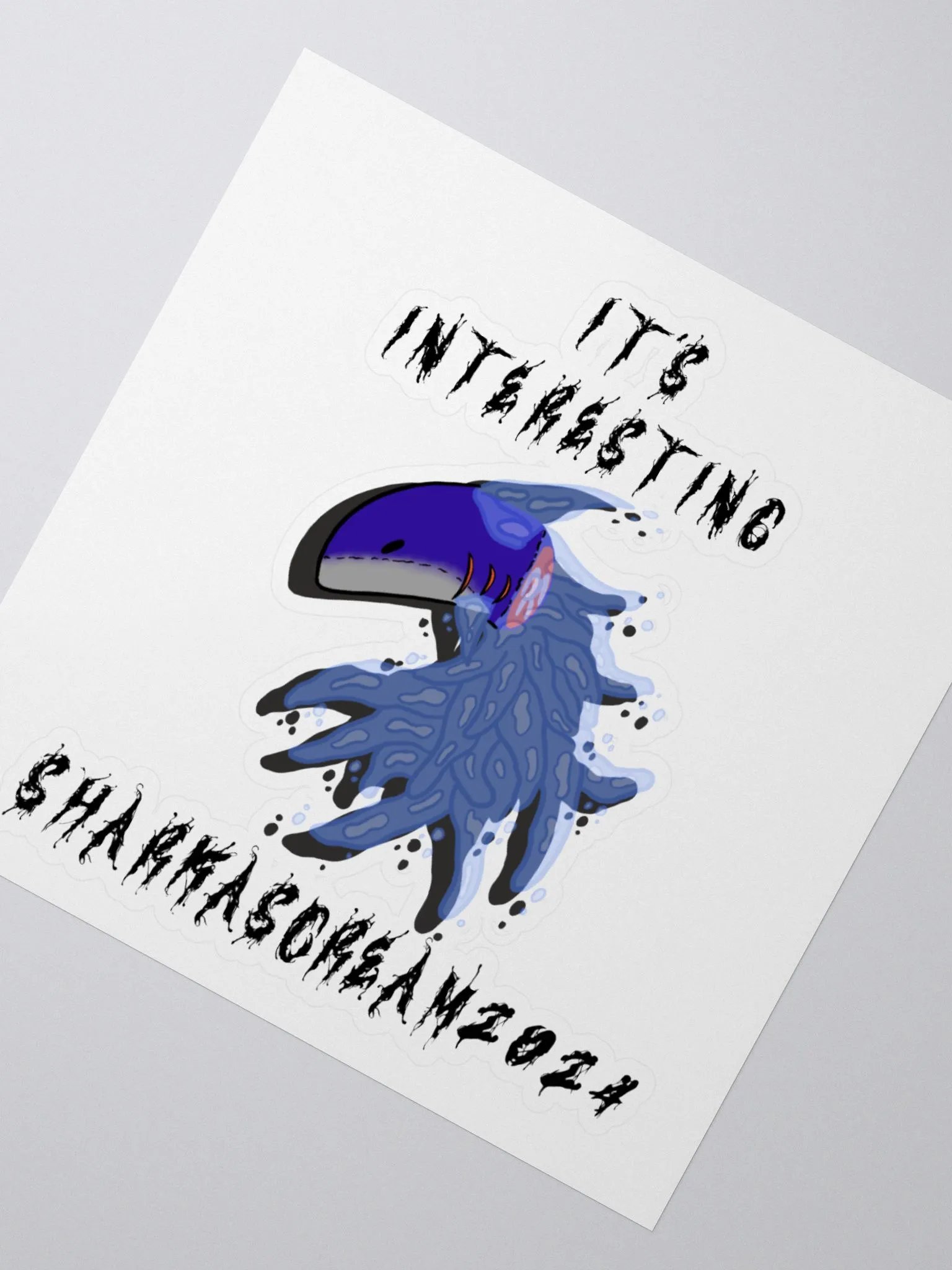 SharkaScream 2024 Sticker product image (4)