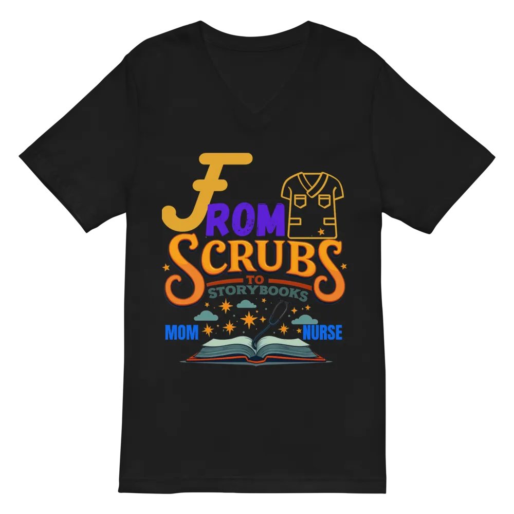 From Scrubs to Storybooks V-Neck Tee product image (3)