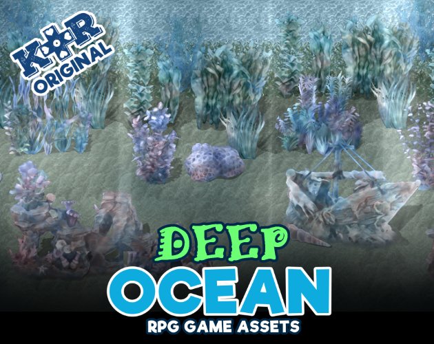 KR Deep Ocean Underwater Tiles for RPGs v2! product image (1)