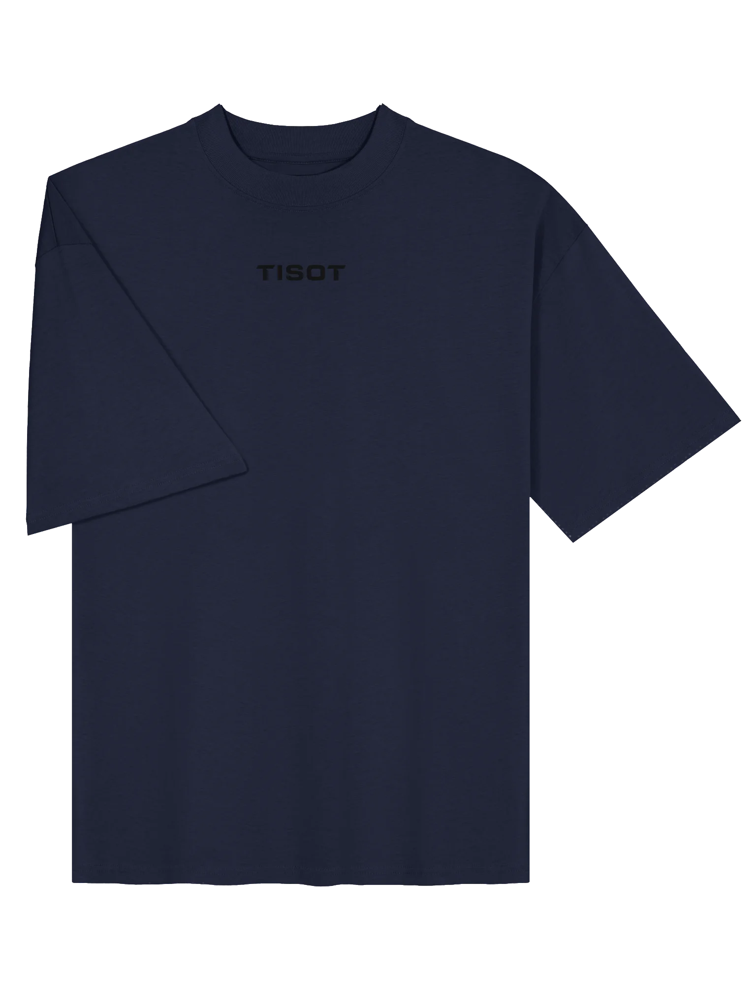 Unisex / TISOT Oversized Organic Tee (Black Wordmark) product image (2)