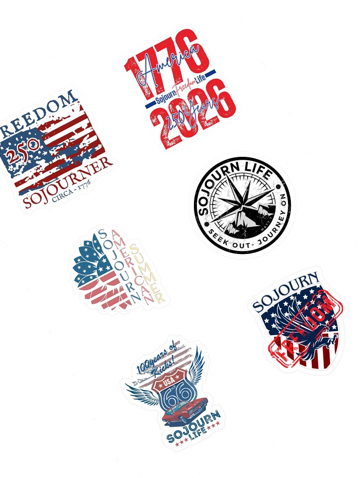 Sojourn Life - Various Sticker Sheet product image (1)