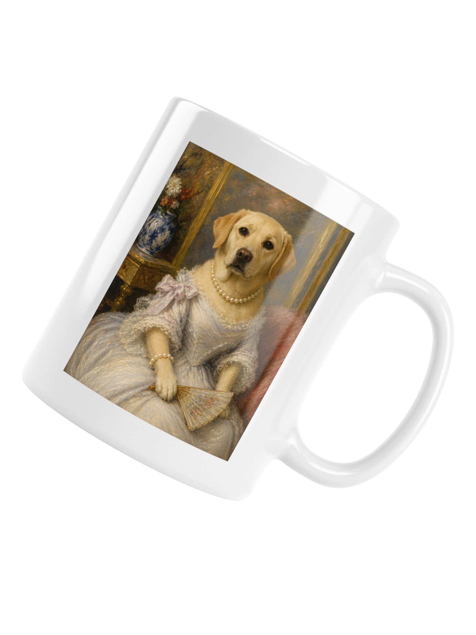 Labrador Retriever Portrait of Irène Cahen d'Anvers Mug product image (6)