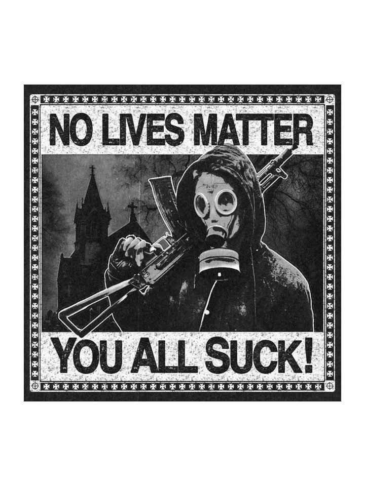 "NO LIVES MATTER" STICKER product image (2)