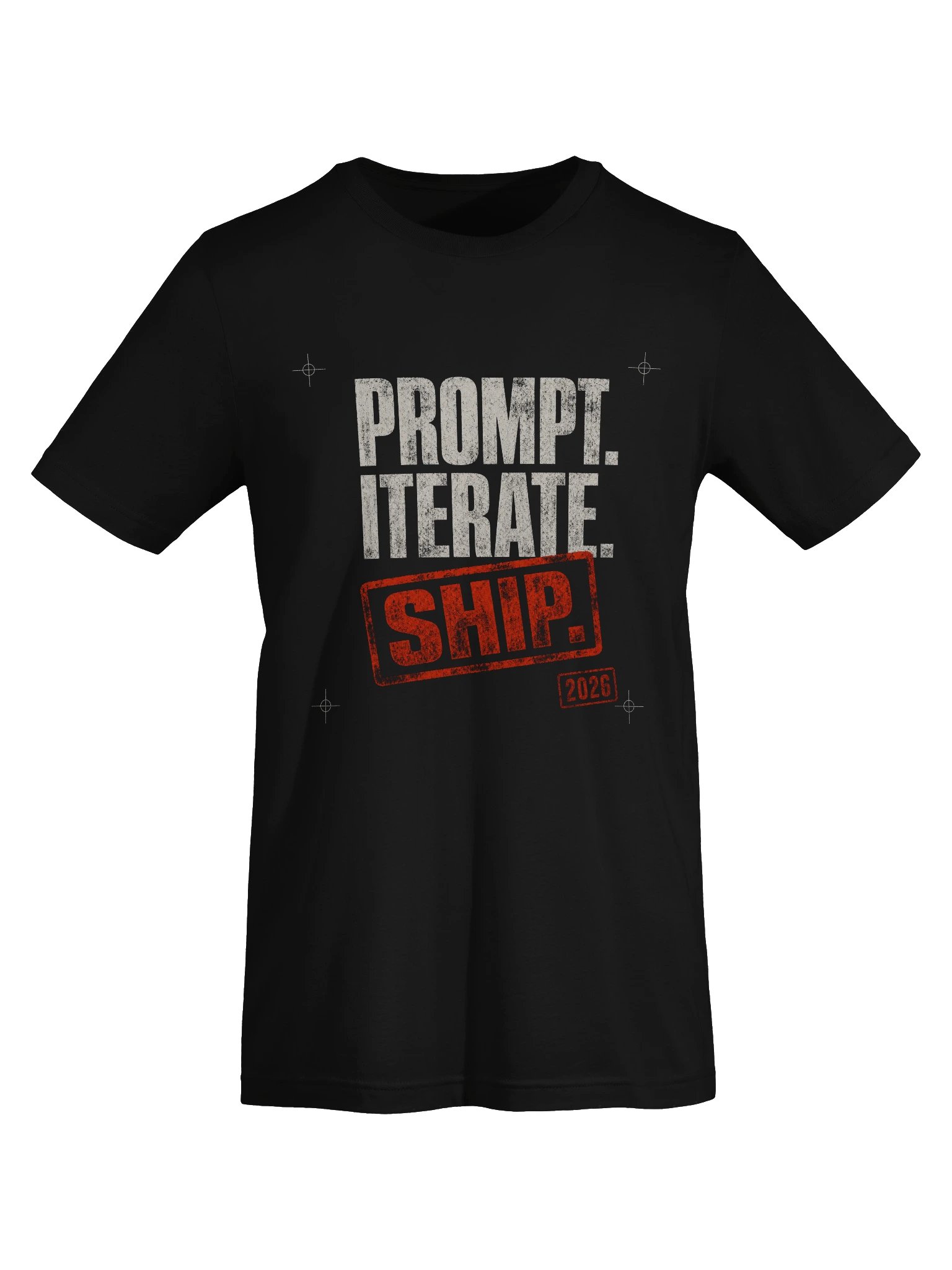 Prompt. Iterate. Ship. Tee product image (5)