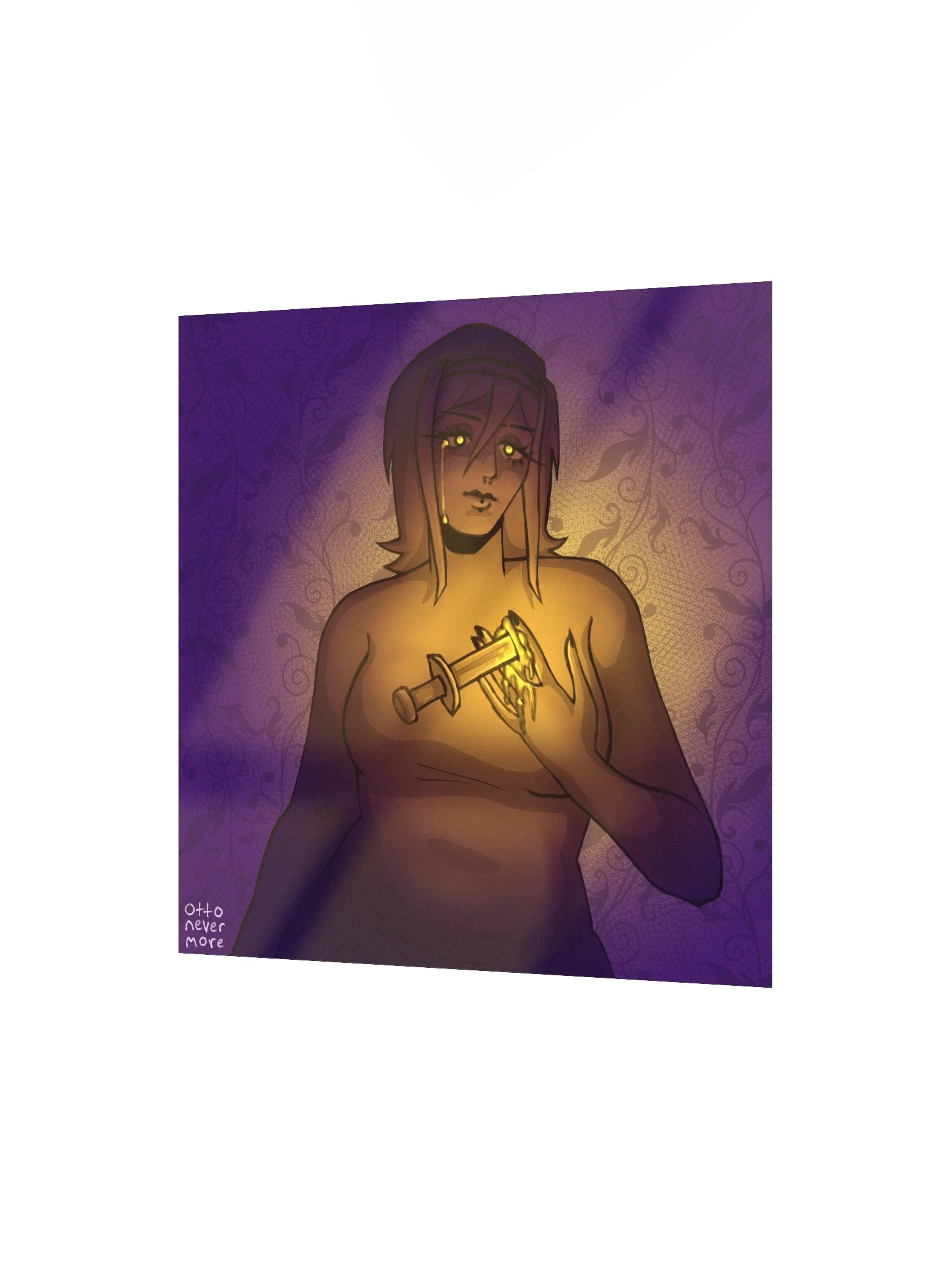 ottonevergore - dagger style MATTE POSTER product image (2)