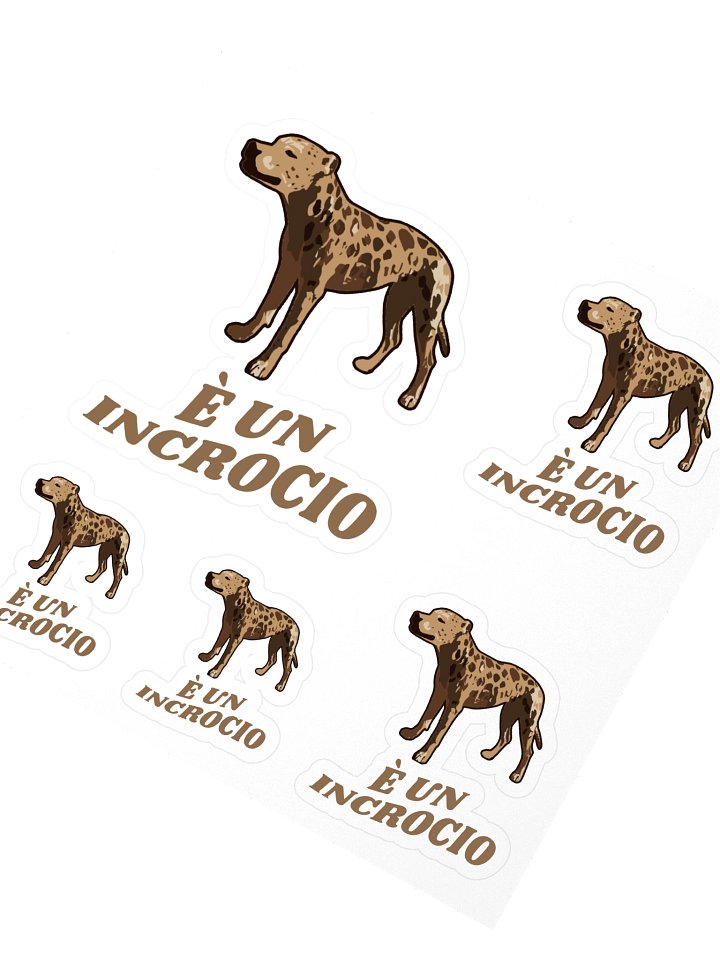 Sticker grande "è un incrocio" product image (2)
