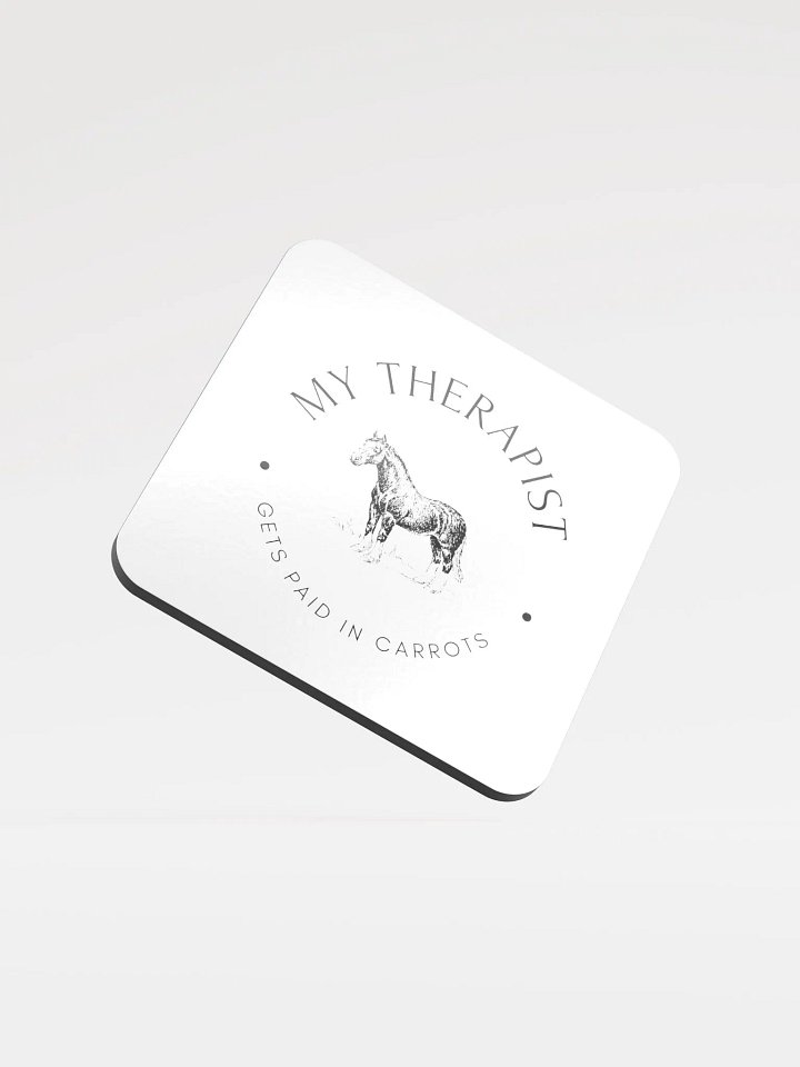 Glossed Cork Coaster - Eco-friendly Elegance product image (1)