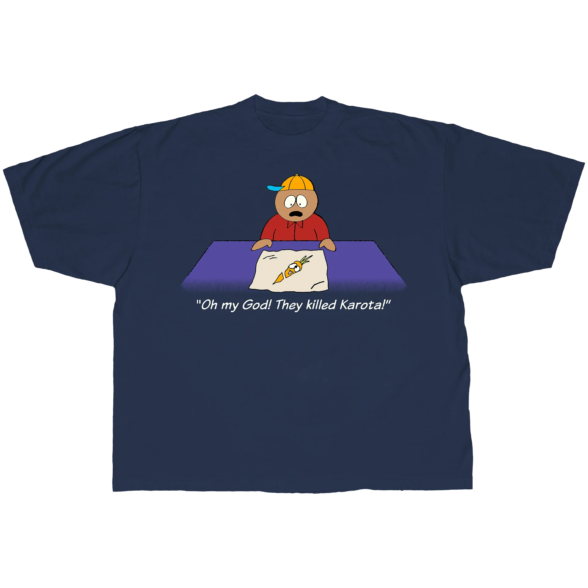 navy 'South Karota' tee product image (1)