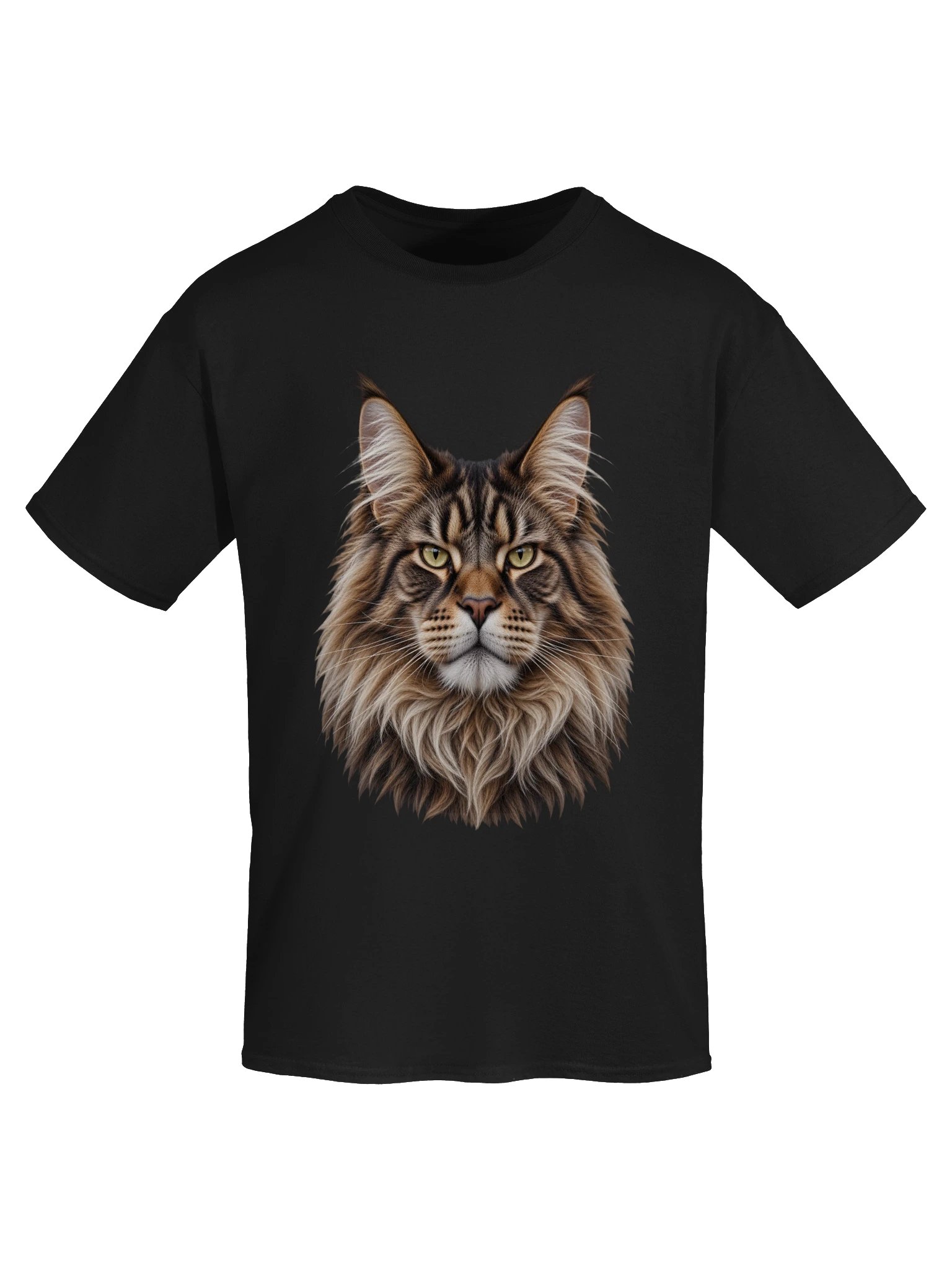 Cat - Maine Coon (Face) — Unisex Gildan Heavyweight 100% Cotton T-Shirt product image (49)
