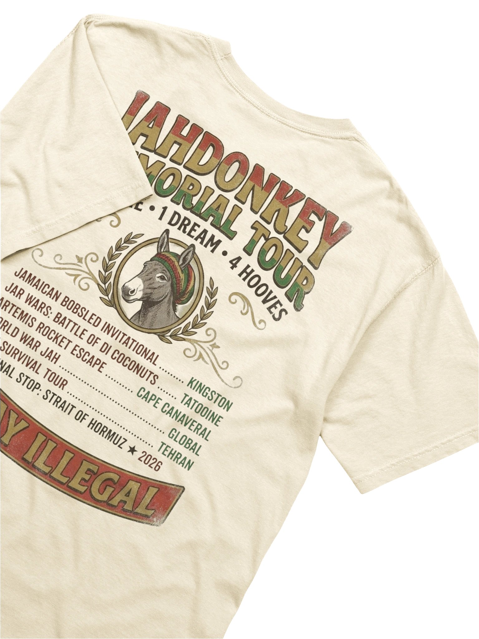 JahDonkey Memorial Tour Tee product image (4)