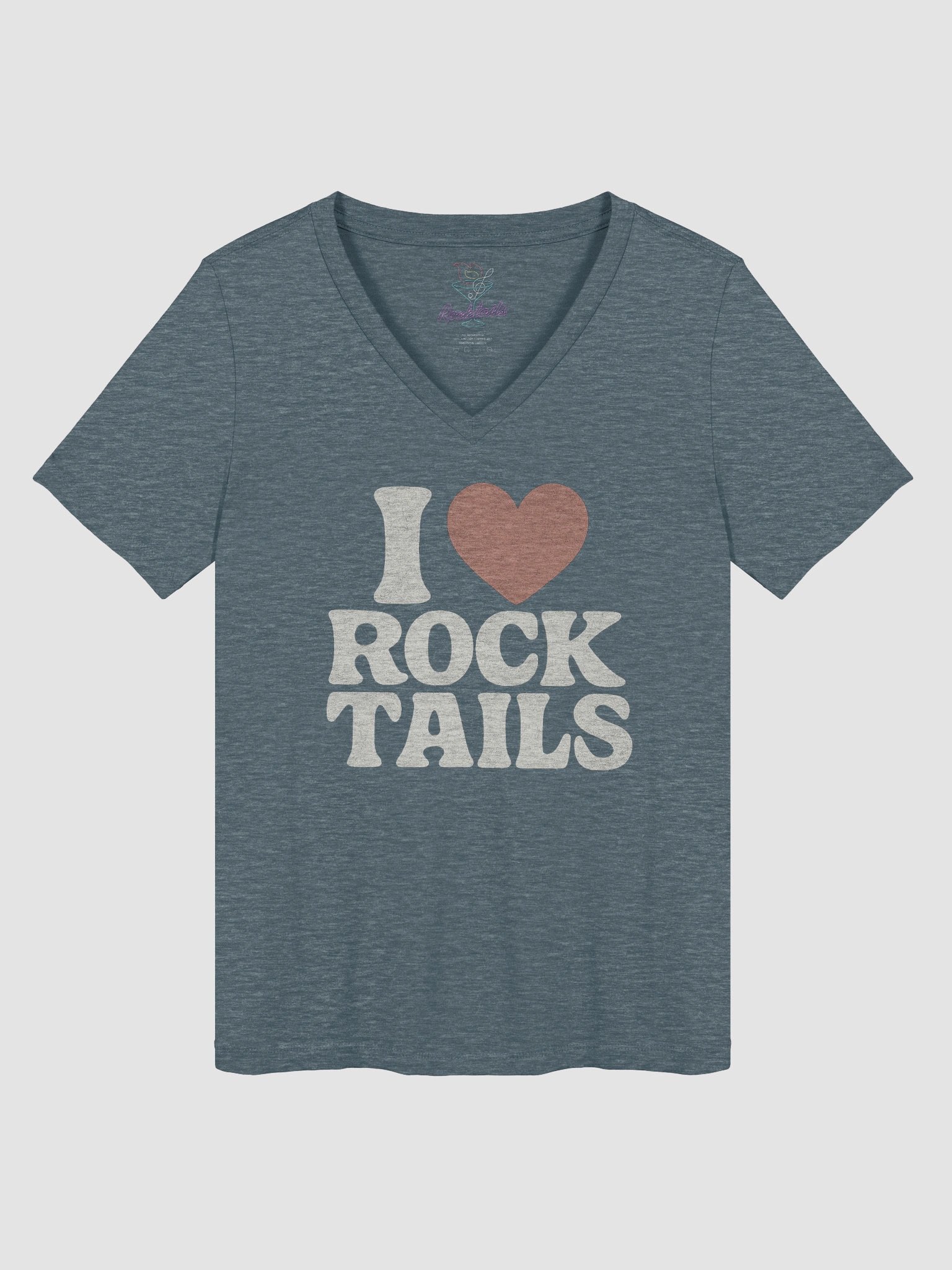 I Heart Rocktails Ladies V-Neck product image (3)