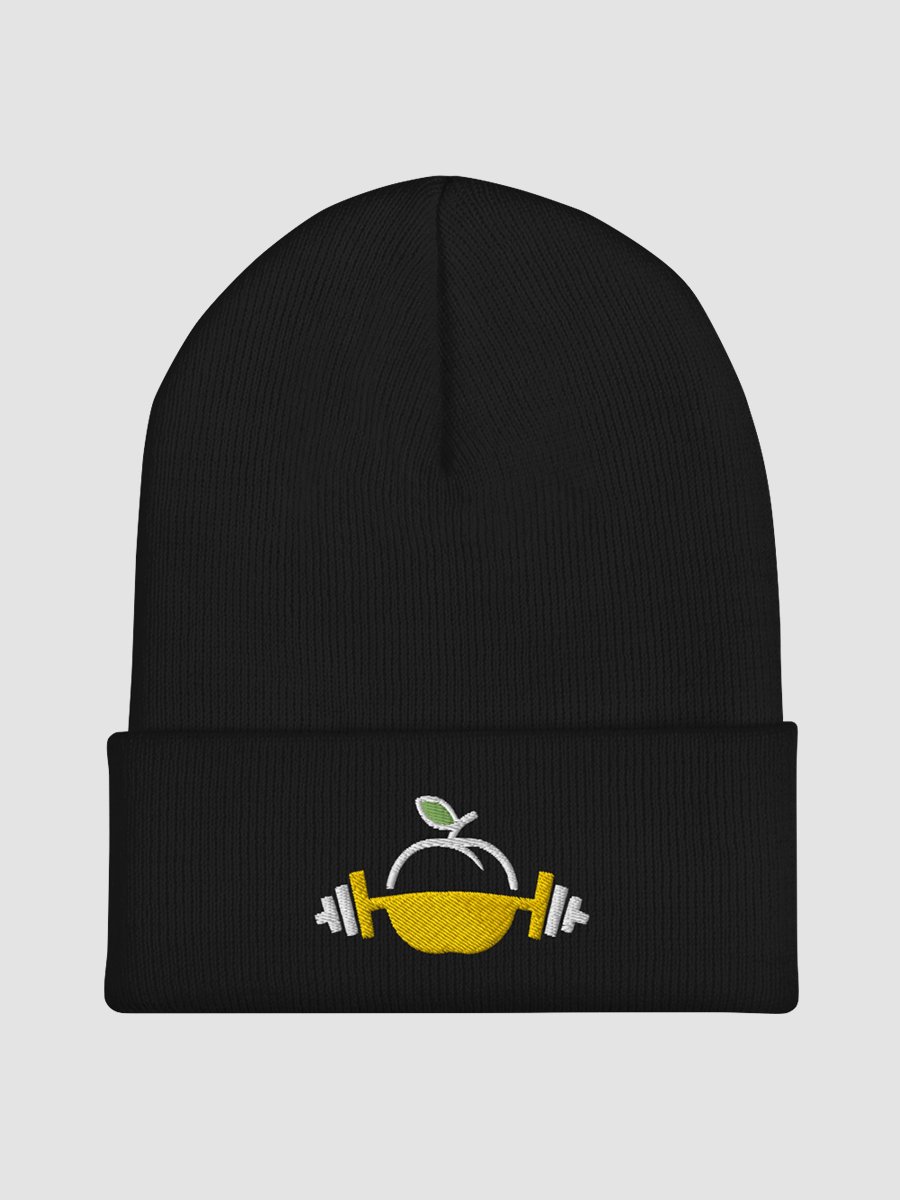 Embroidered Peach Beanie product image (2)
