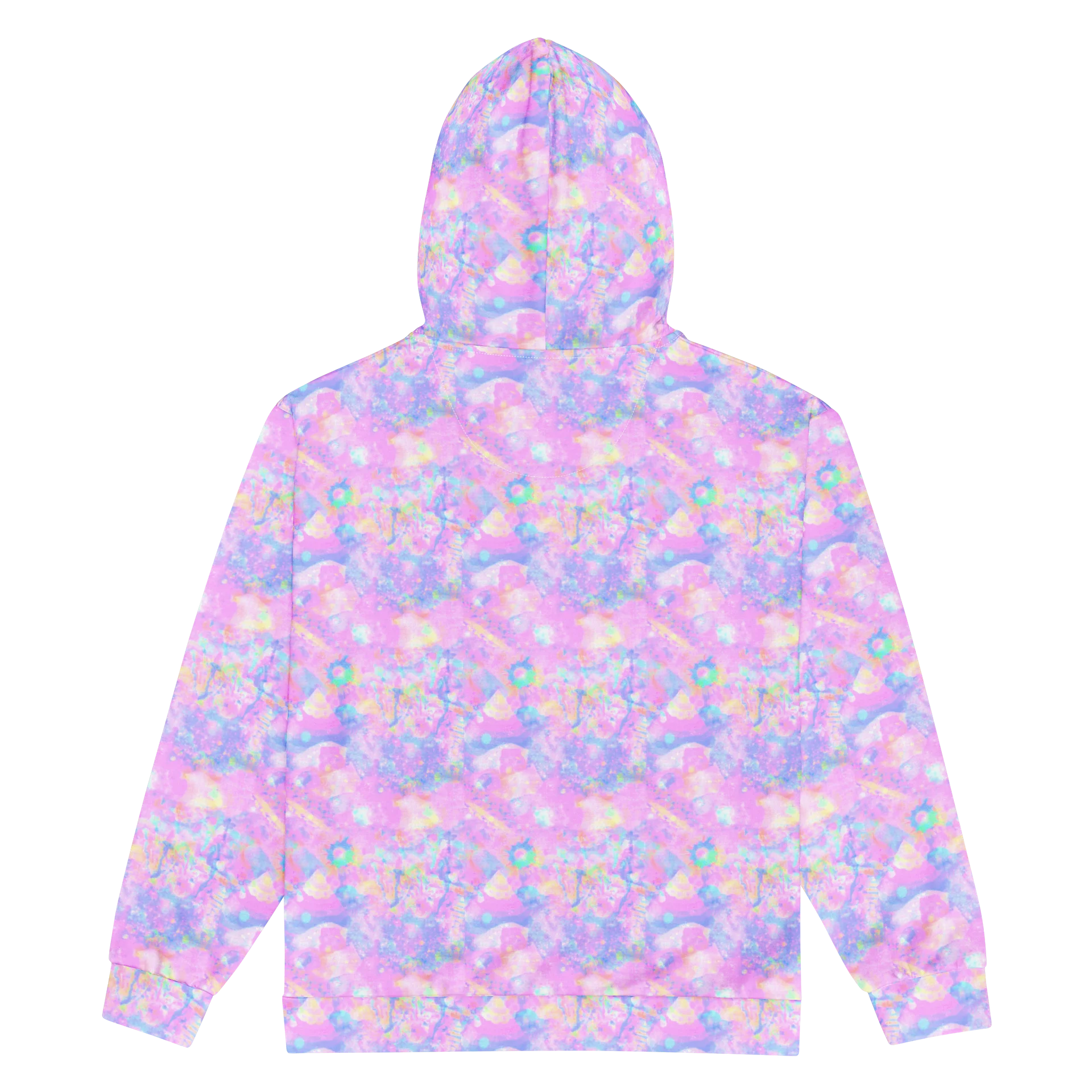 vangoggles.com “acid rainbow” zip-up hoodie product image (2)
