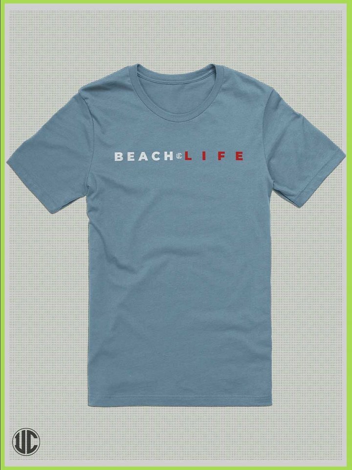 Beach T-Shirt | Beach + Life | Minimalistic Beachwear product image (8)