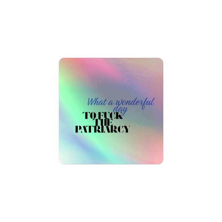 Fuck The Patriarchy Sticker product image (1)