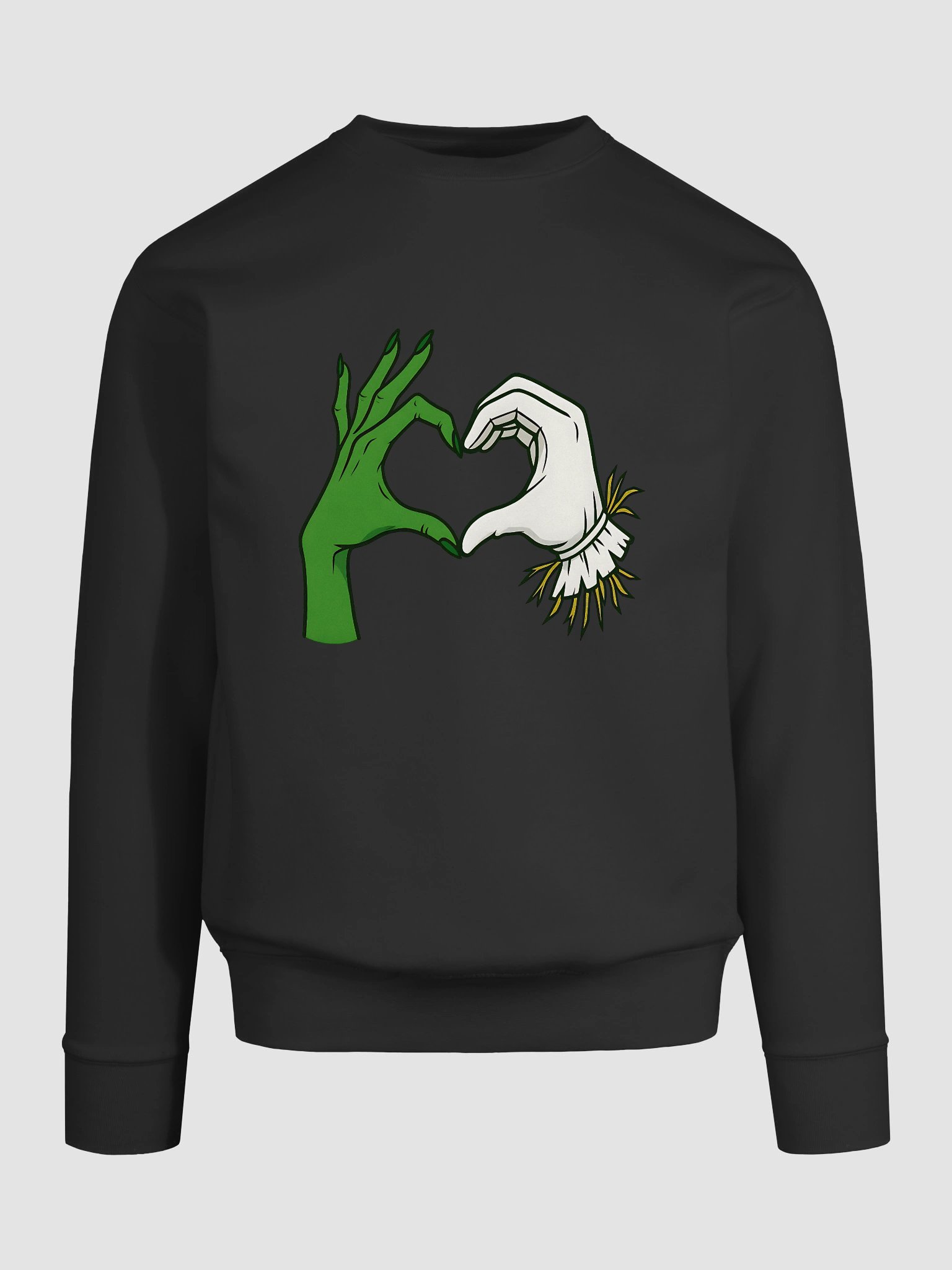 Wicked Love Sweatshirt – Elphaba x Fiyero Design – Broadway Romance Apparel product image (6)