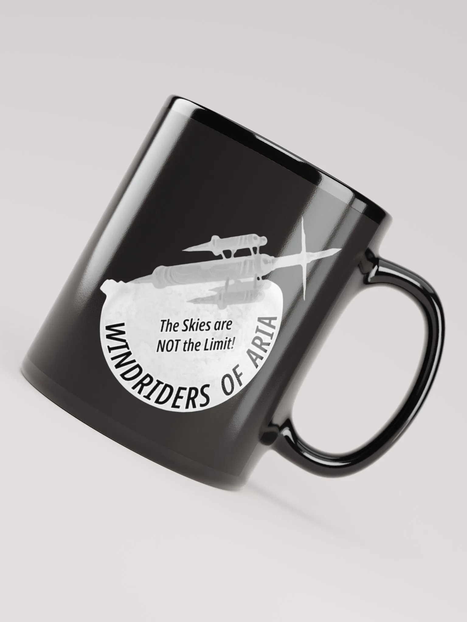 WindRiders White Logo Mug product image (8)