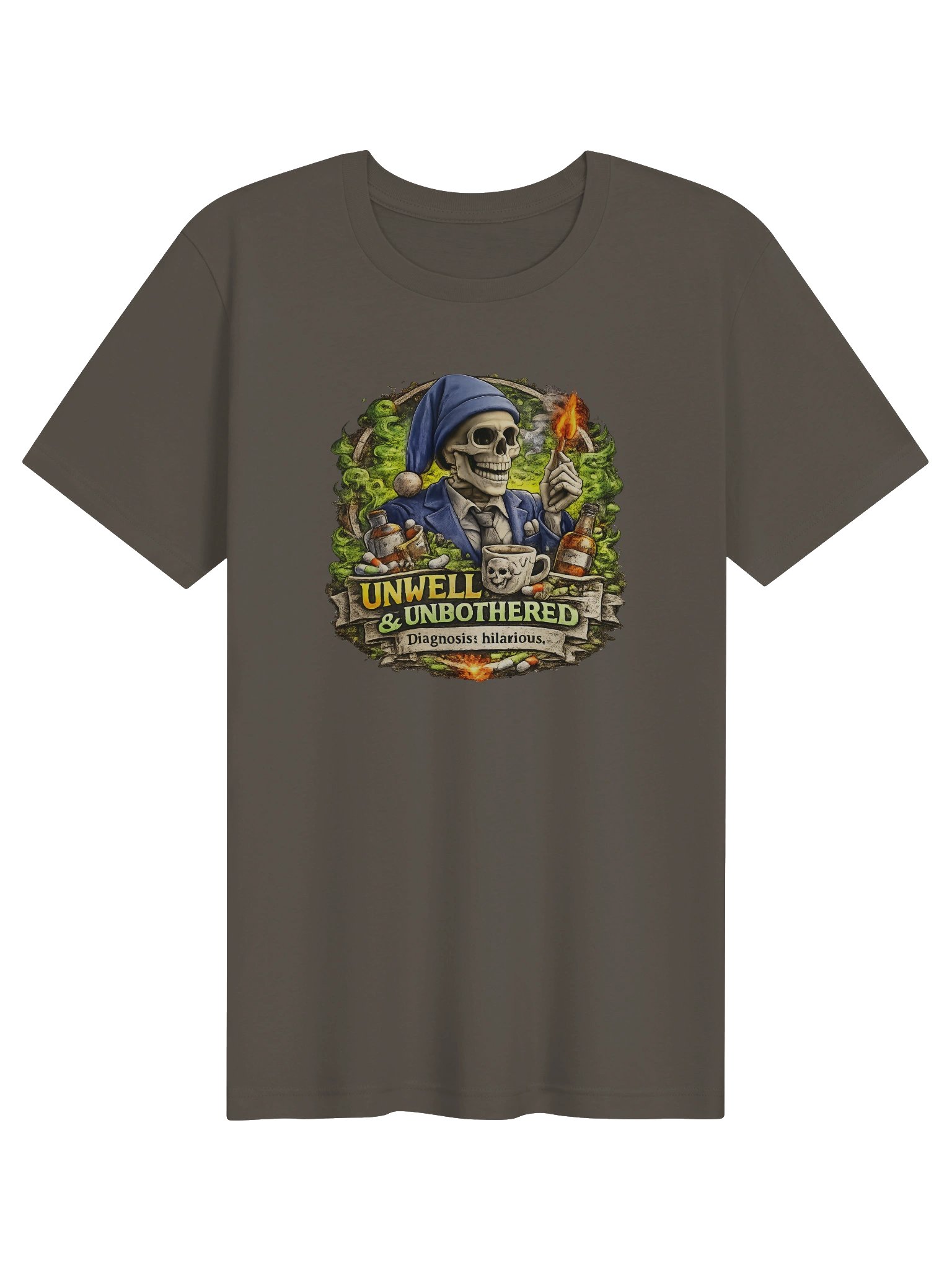 ''UNWELL & Unbothered'' Supersoft T-Shirt product image (51)