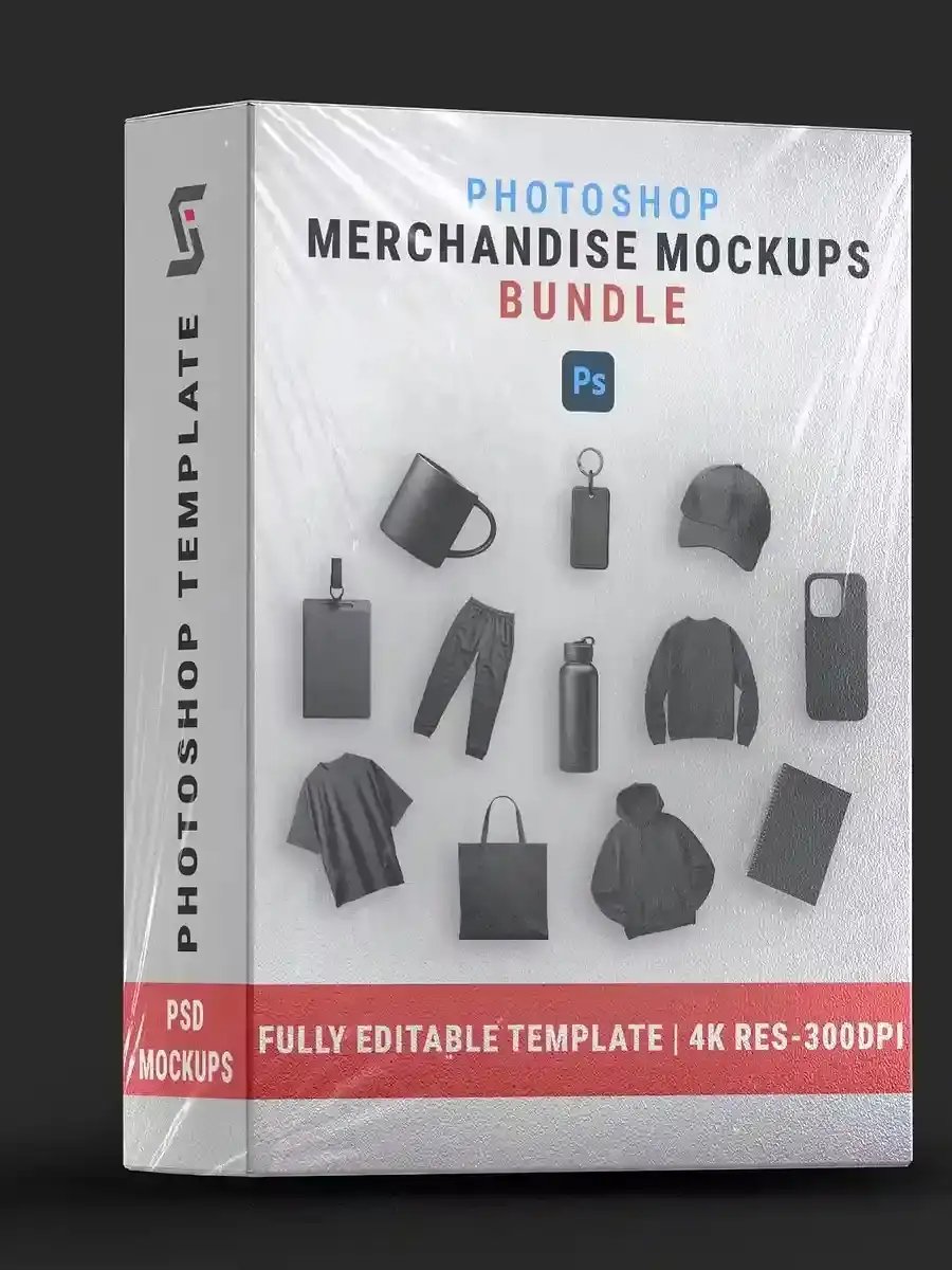 Merchandise Mockups Bundle product image (1)