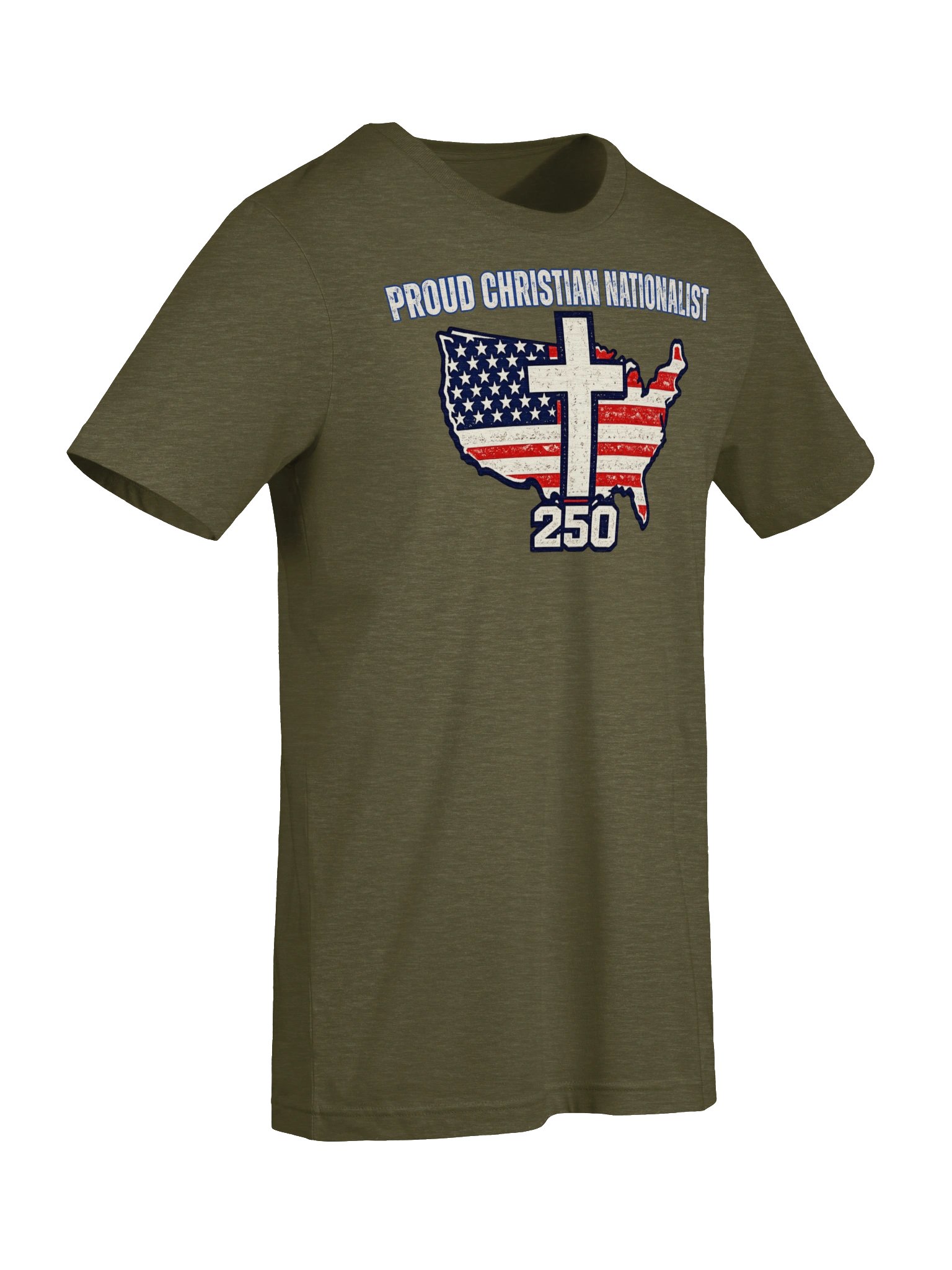 Proud Christian Nationalist - T-shirt product image (17)