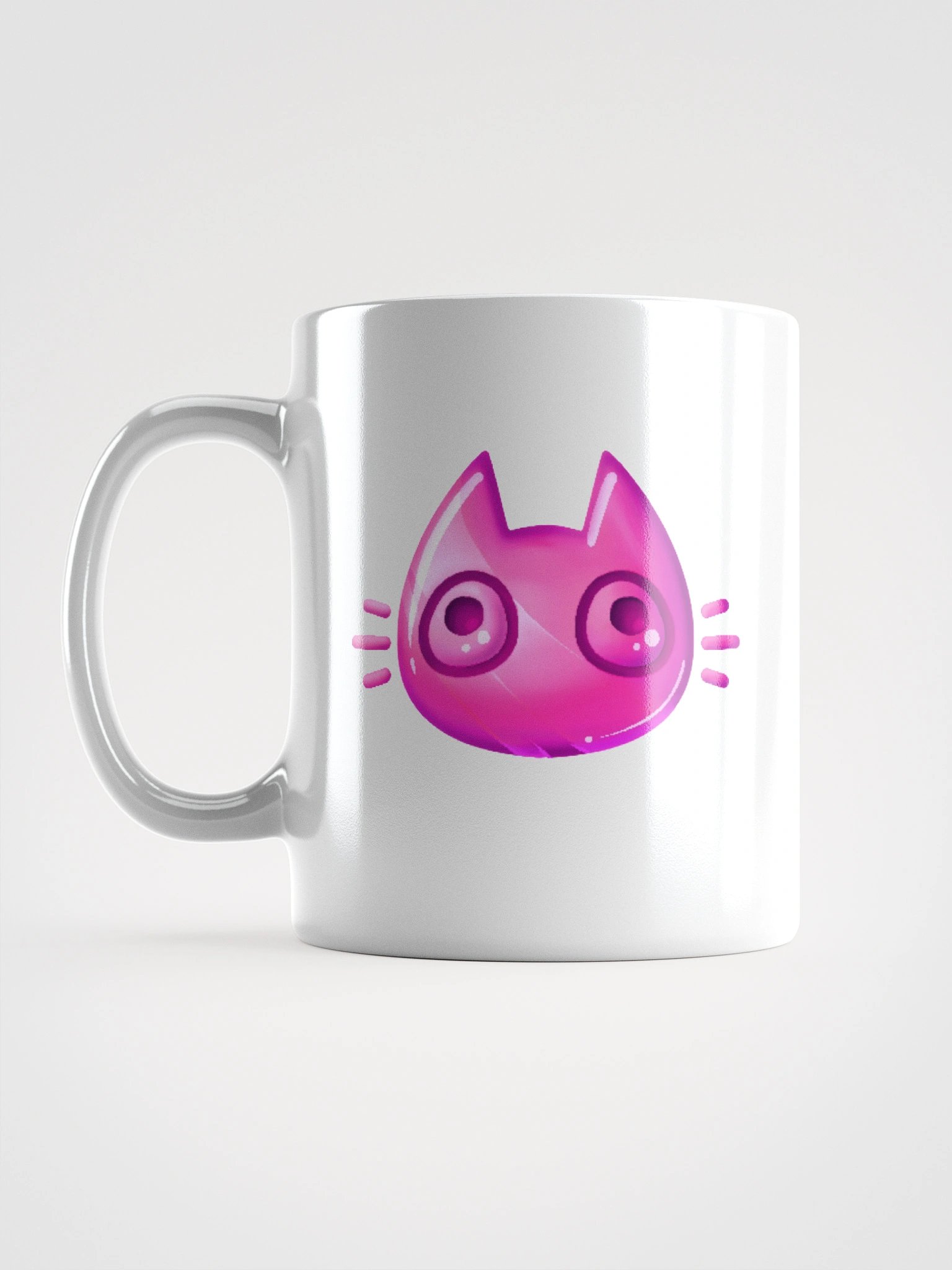 Pink Cat Face Mug product image (11)