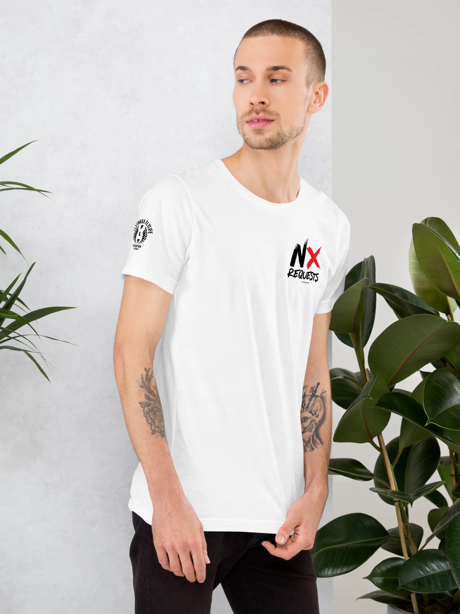 NX REQUESTS - WHITE TEE product image (4)