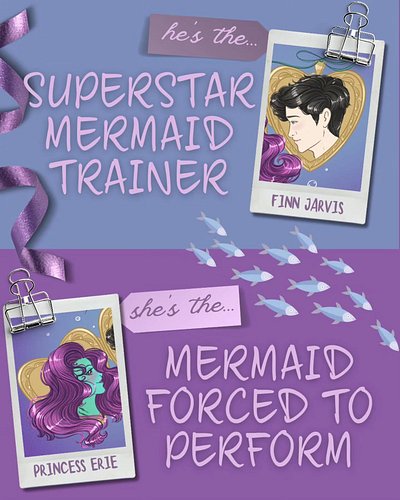 He's the superstar mermaid trainer.

She's the mermaid princess forced to perform for human entertainment.

Join them as they...
