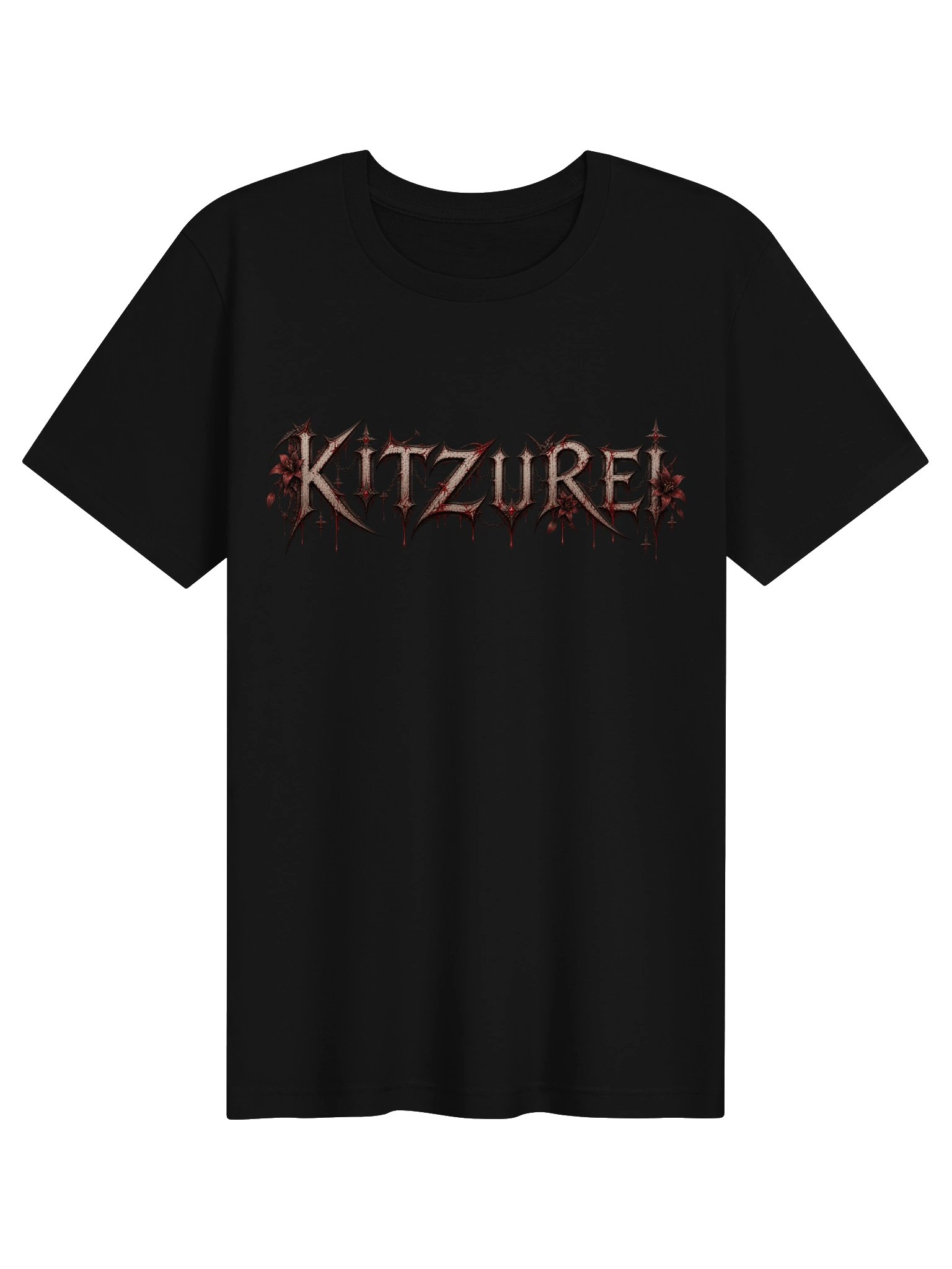 KITZUREI Gothic Drip Wordmark Tee product image (1)
