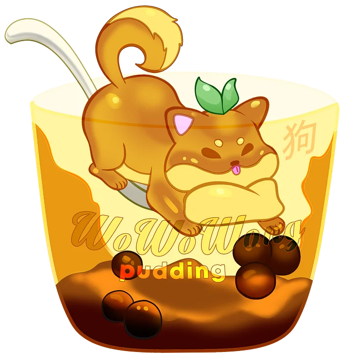 Zodiac Drinks - Pudding Dog - Sticker product image (2)