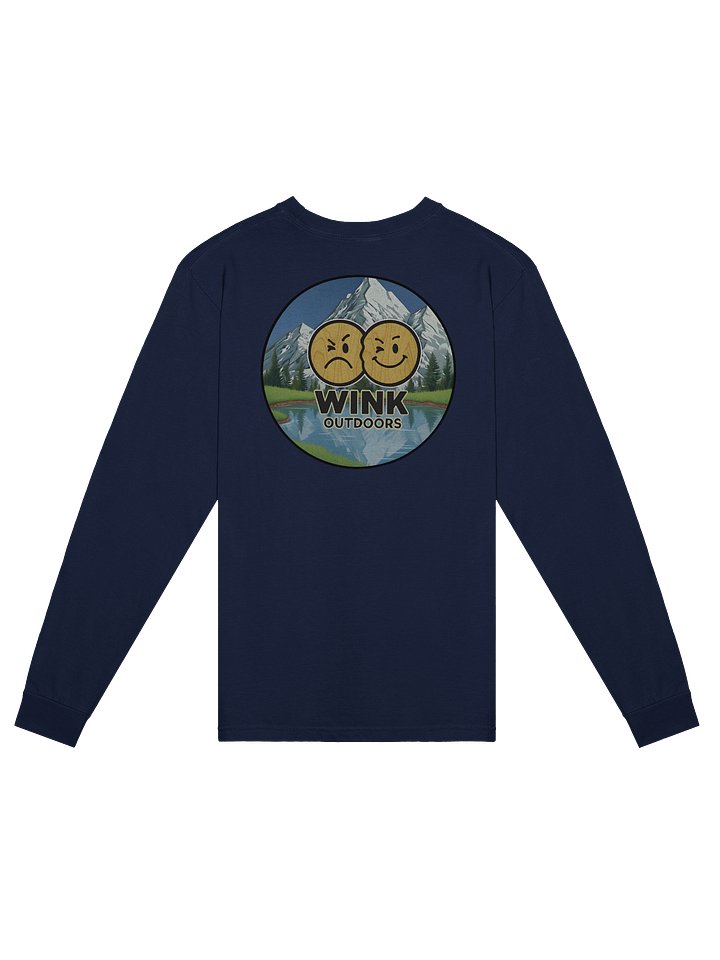 Wink Outdoors Mountain Logo Long Sleeve Shirt product image (2)