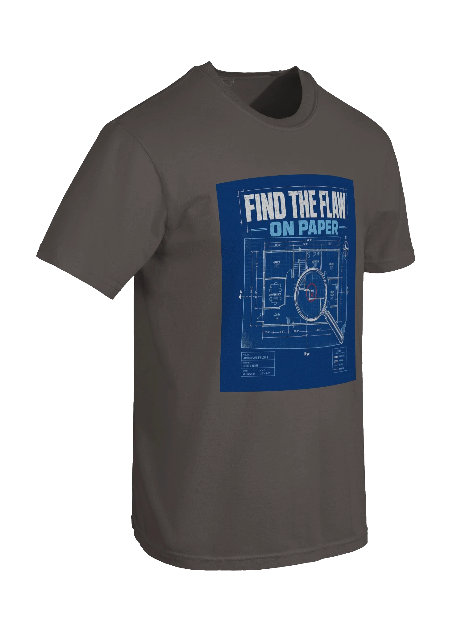 Find The Flaw On Paper Tee — view 22