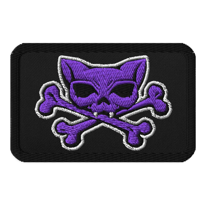 Purple Kat Skull Patch product image (1)