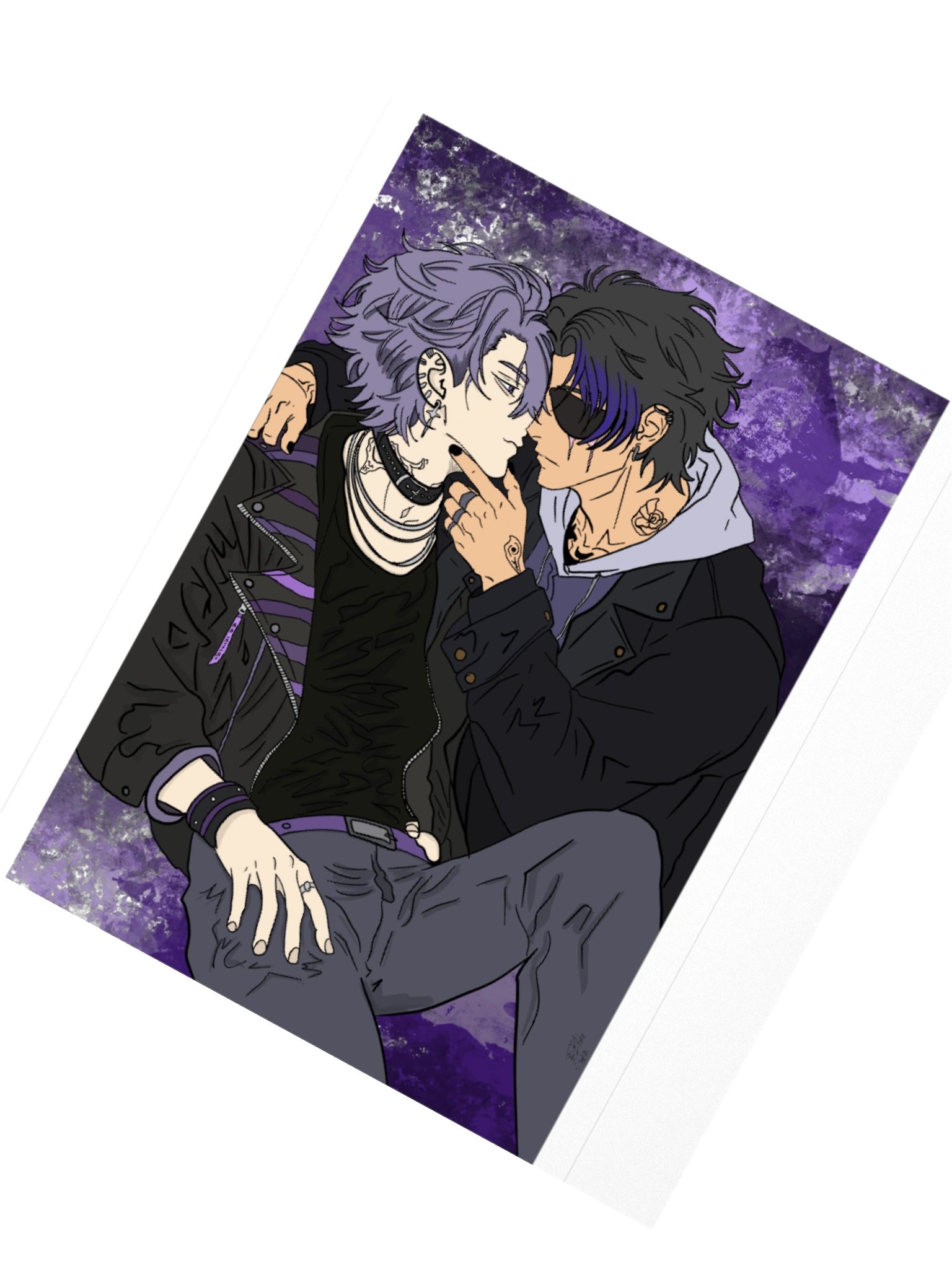 Ink and Lilac Sticker product image (5)