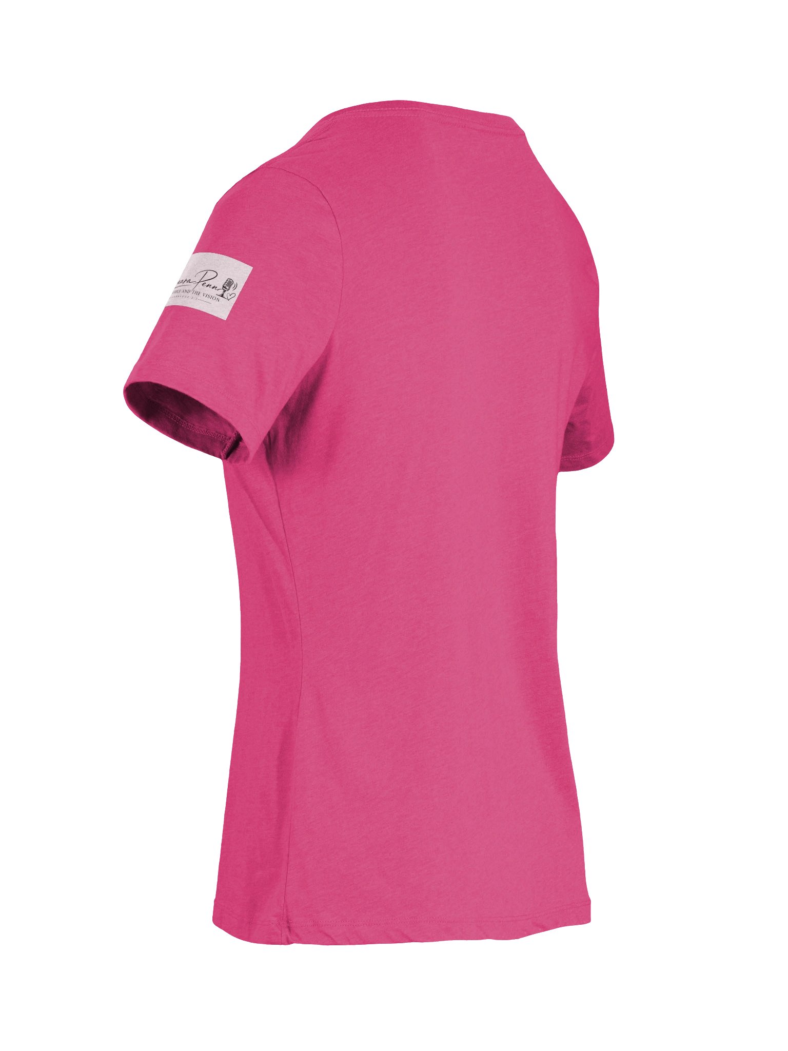 Pretty and Prayed up V-neck-Pink product image (10)