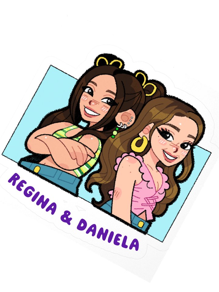 Regina & Daniela Sticker (Single) product image (2)