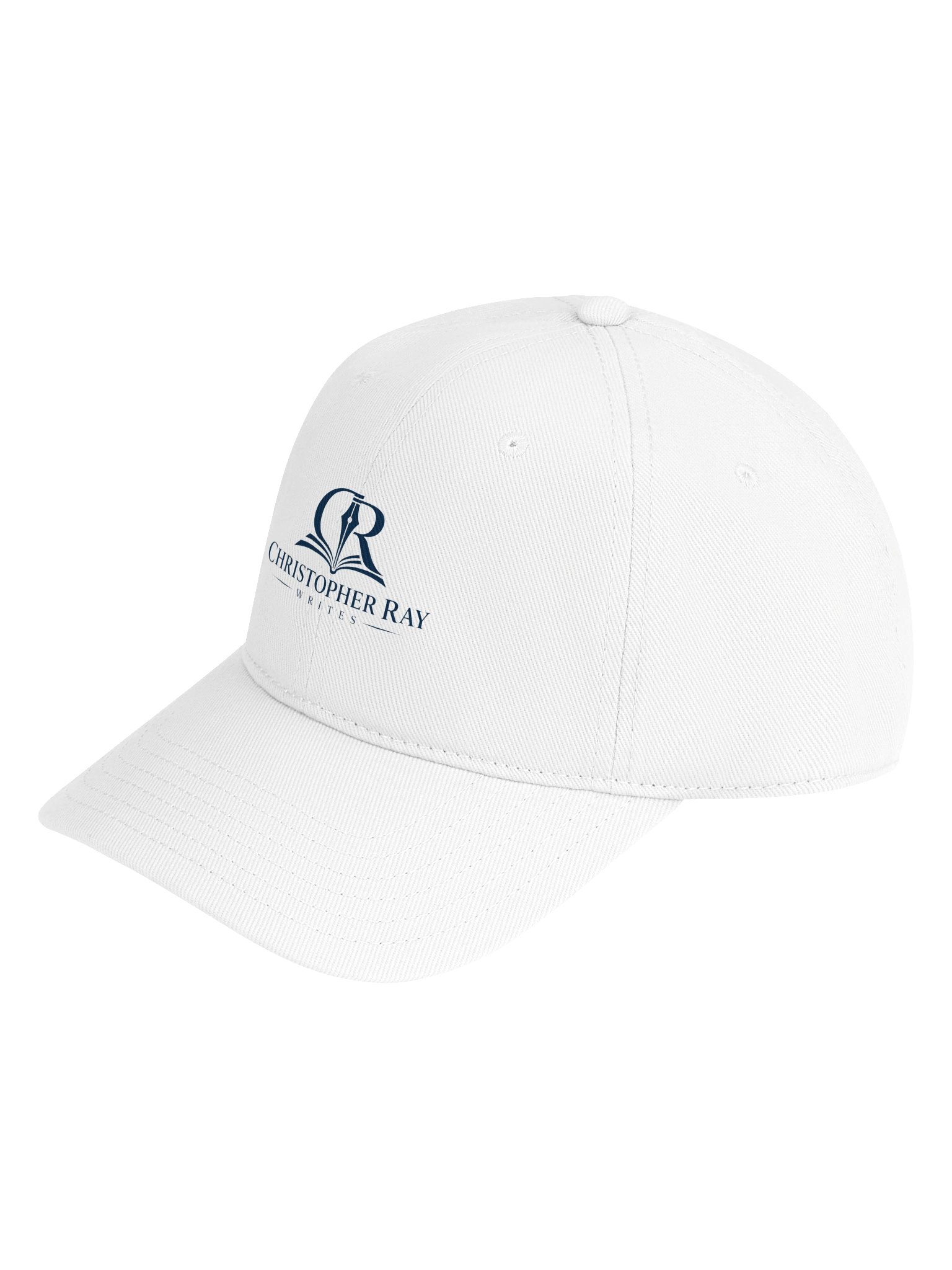 Full Navy Logo White Cap product image (3)