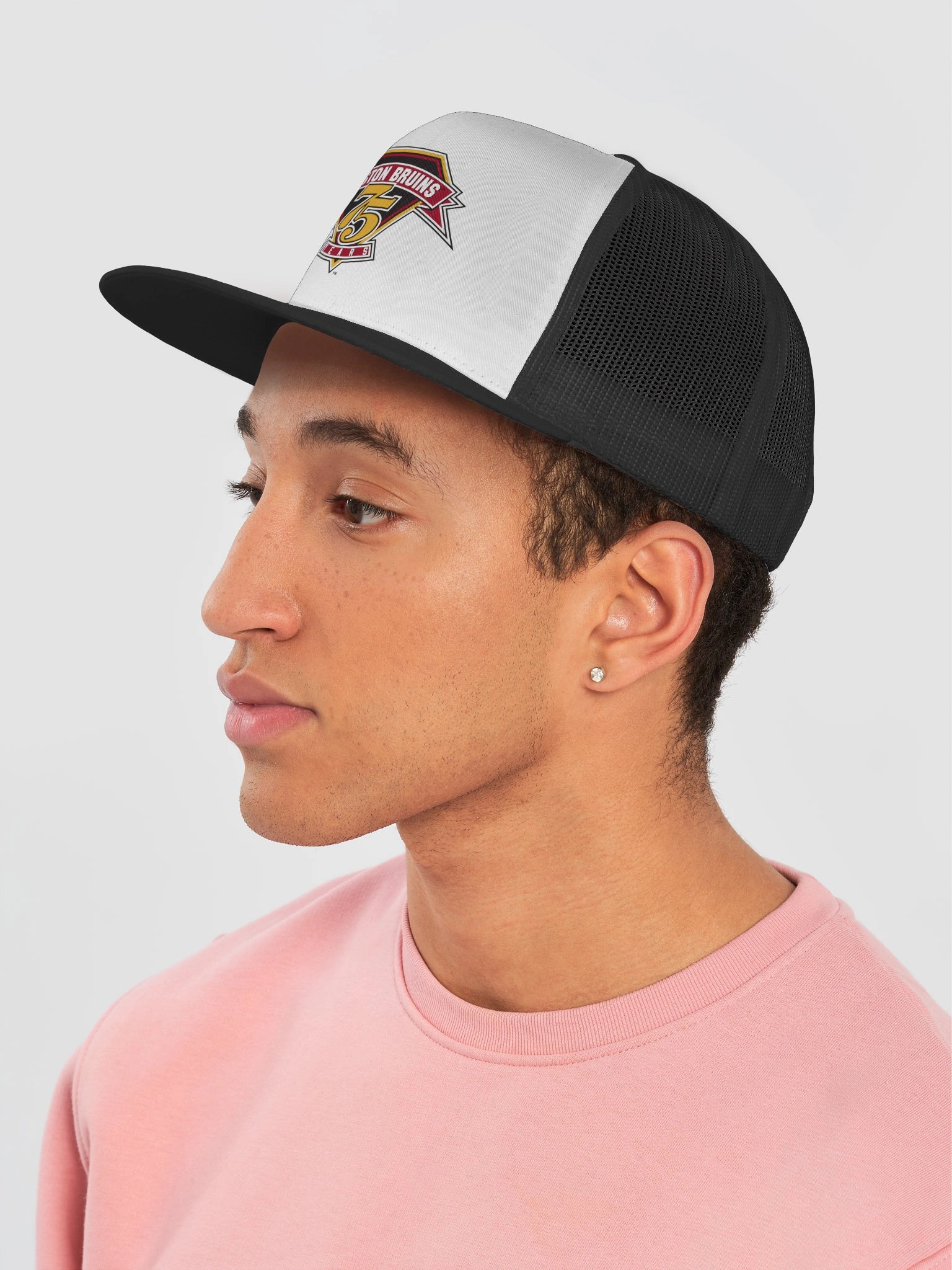 Boston Bruins 75th Anniversary Trucker Cap product image (8)