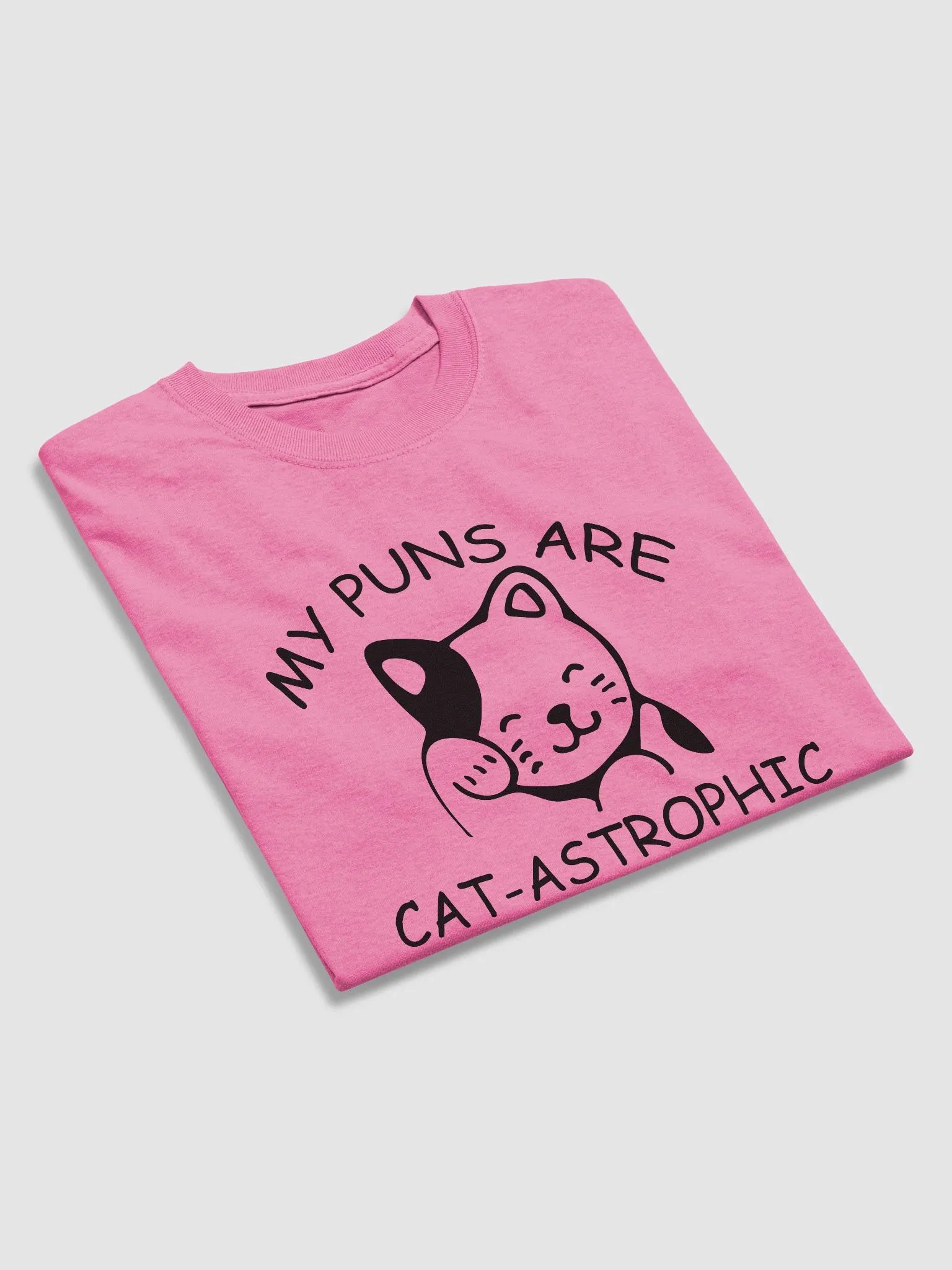 Cat-astrophic puns - shirt product image (27)