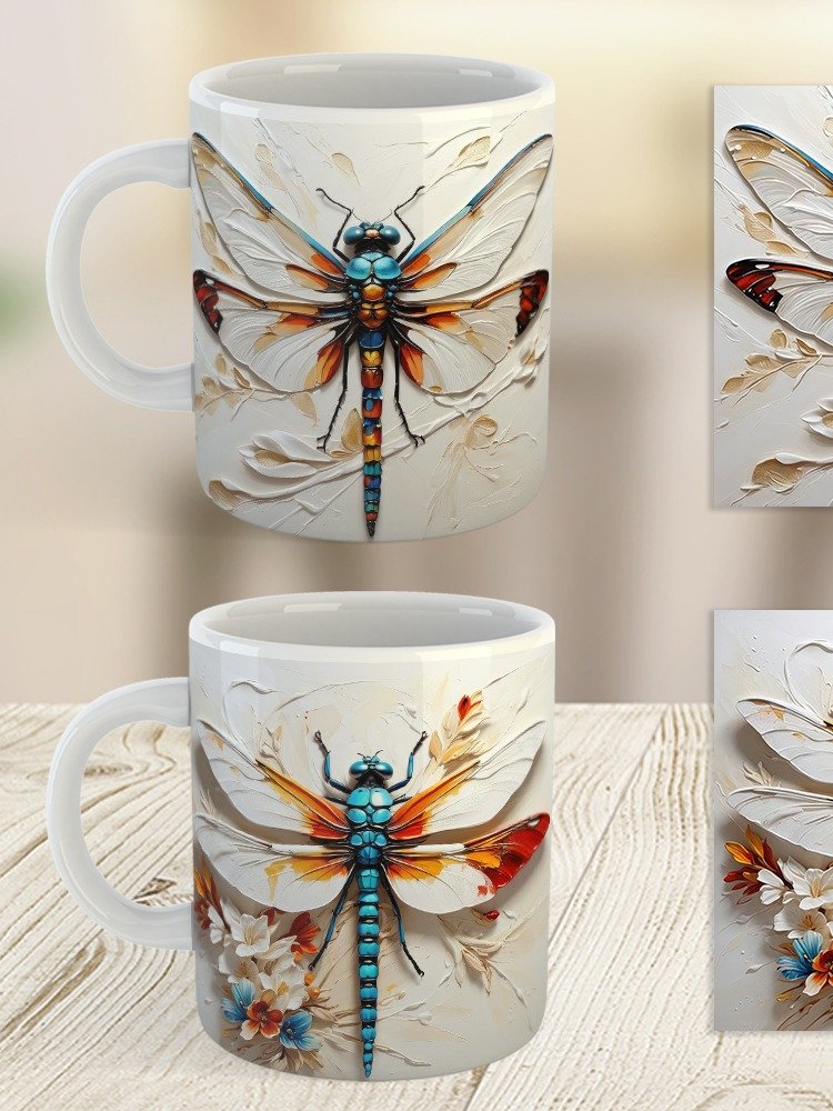 Twilight Twirl Dragonfly Mug product image (8)