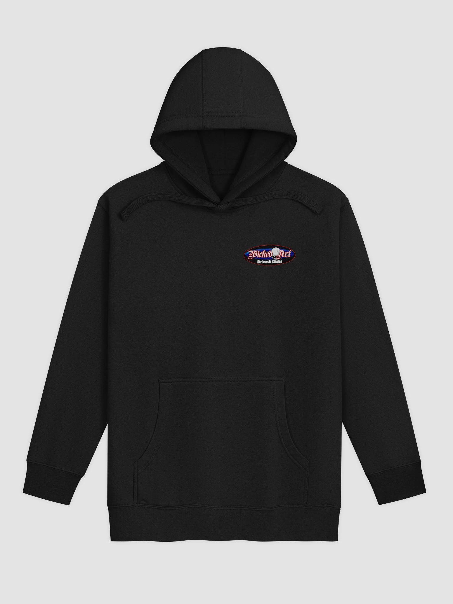 Wicked Art OG Logo Hoodie — Retro Studio Edition product image (1)