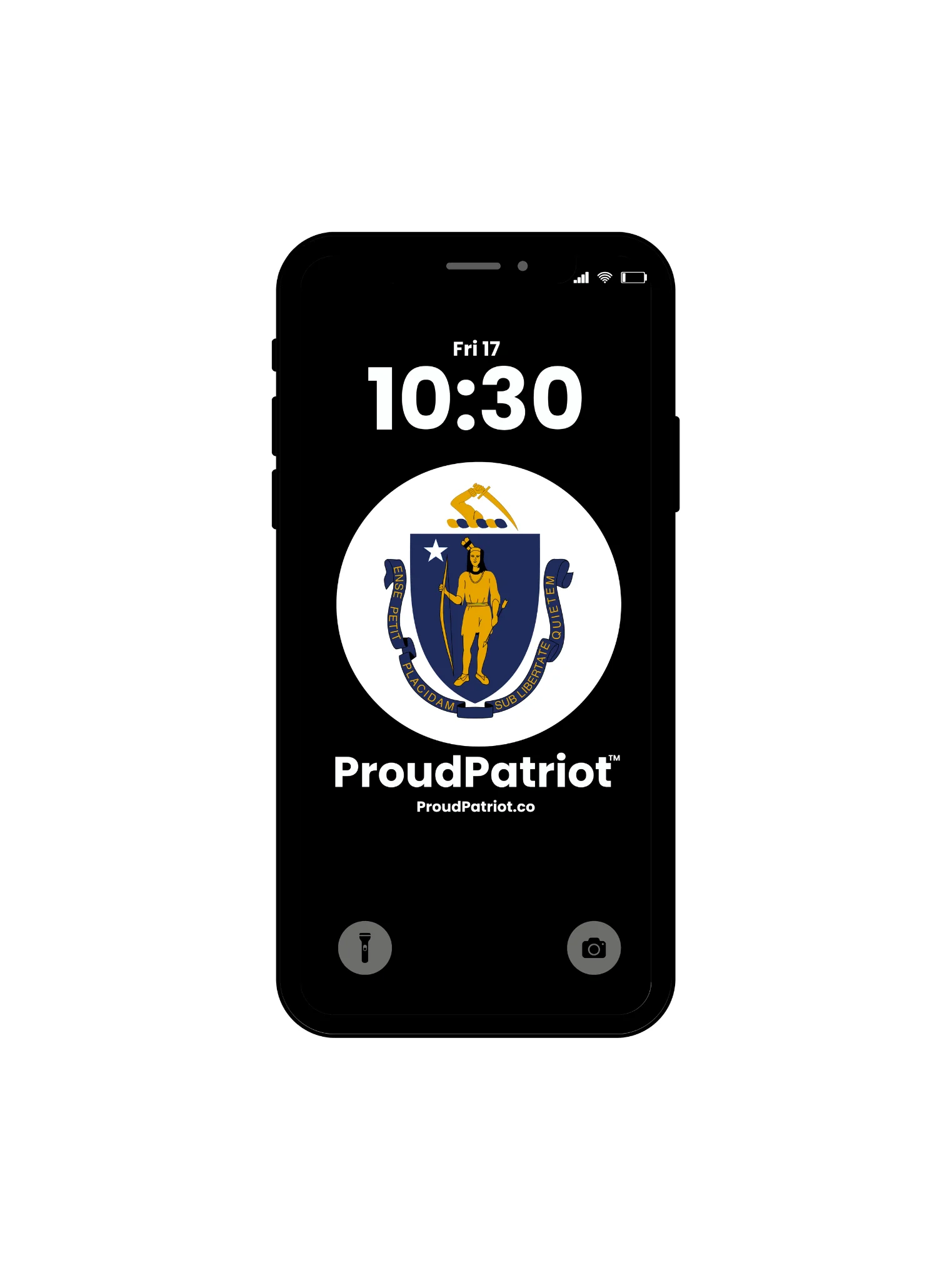 Massachusetts Proud Screensaver Dark Mode product image (1)
