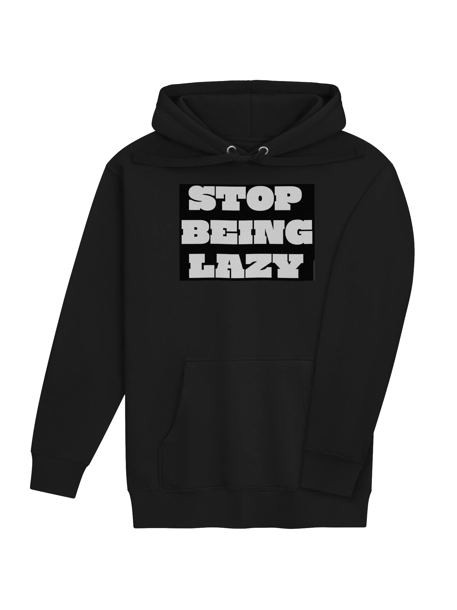 Stop Being Lazy — Classic Logo Hoodie product image (3)