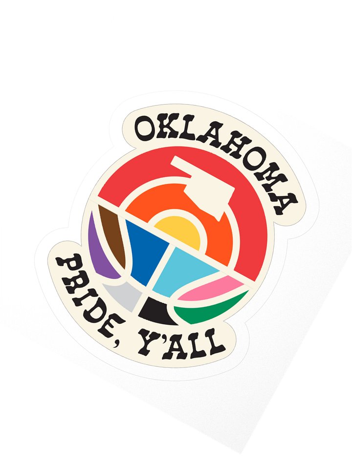 Oklahoma Love and Basketball Pride Sticker product image (6)