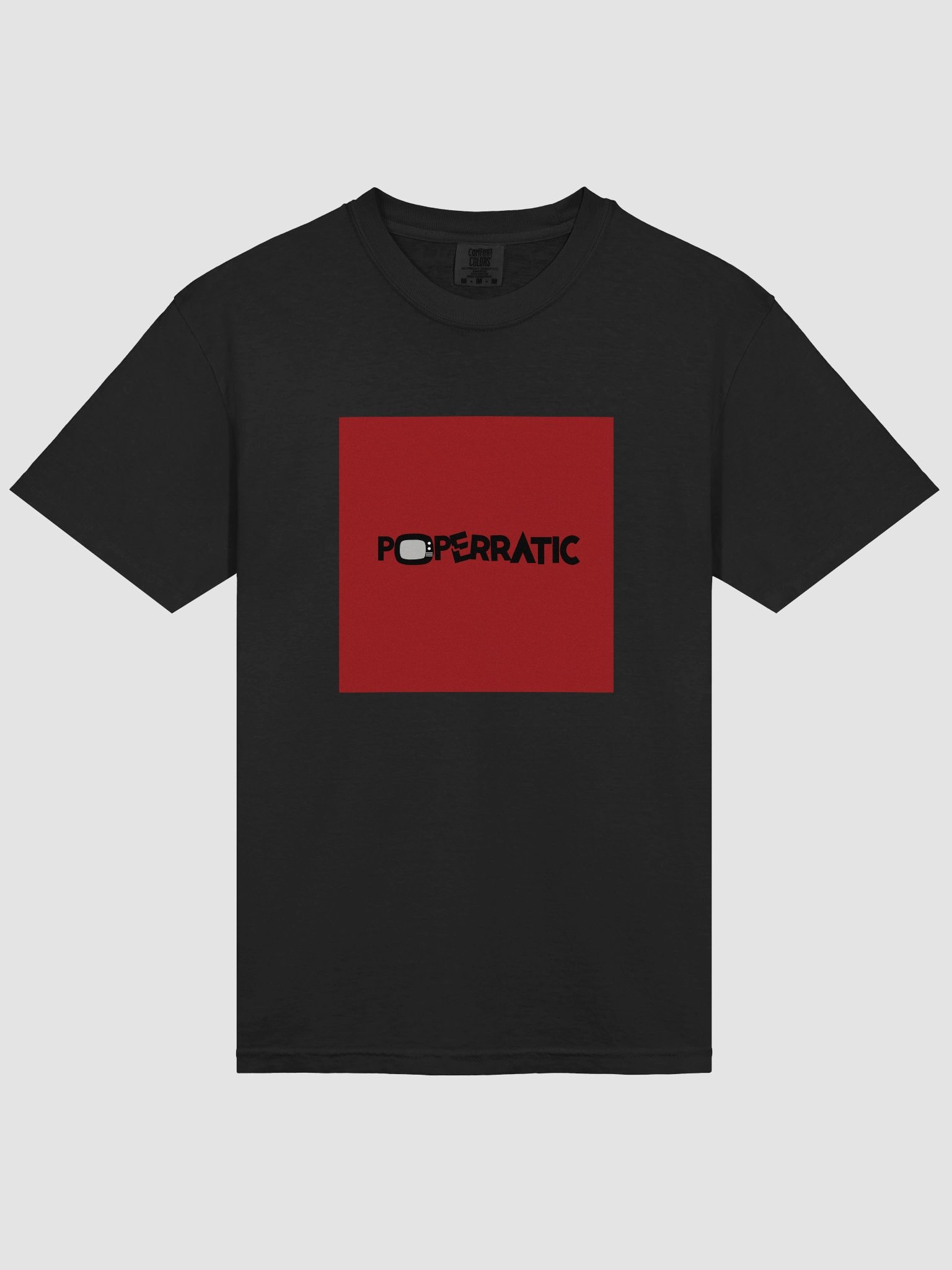 Poperratic Red Logo Tee product image (19)