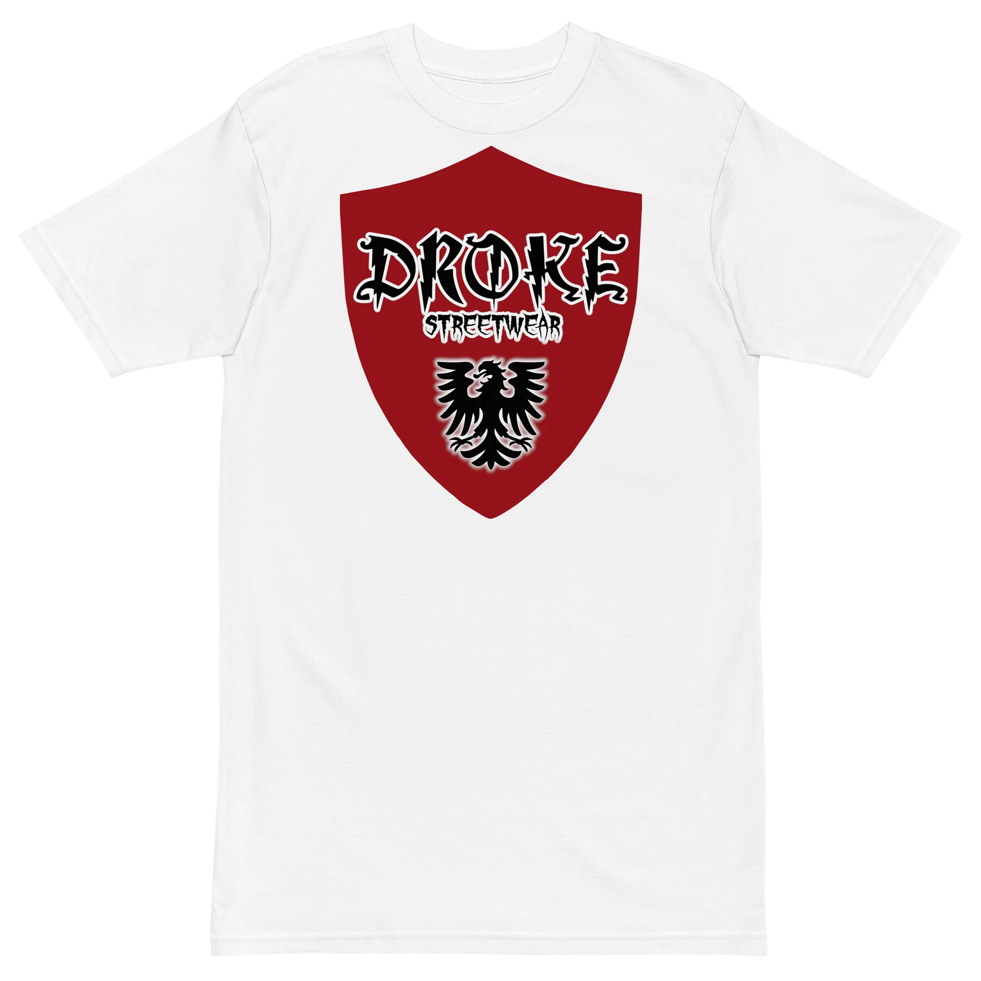 DROKE - Gothic Shield Logo T-shirt product image (2)
