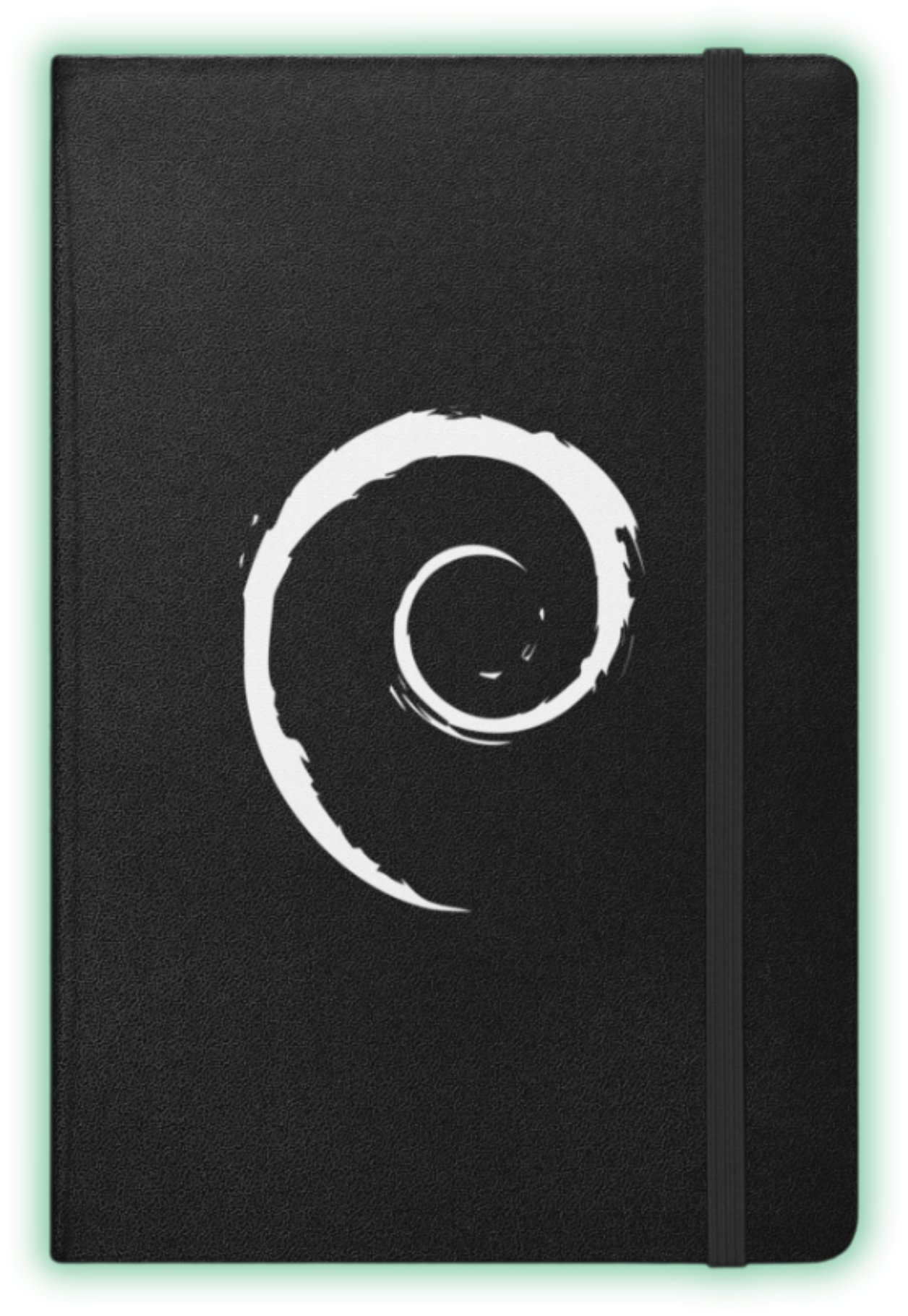Debian Swirl Hardcover Notebook product image (1)