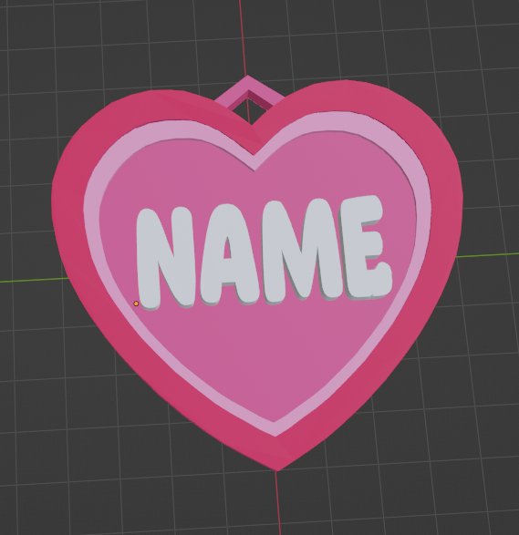 Custom Heart Tag product image (1)